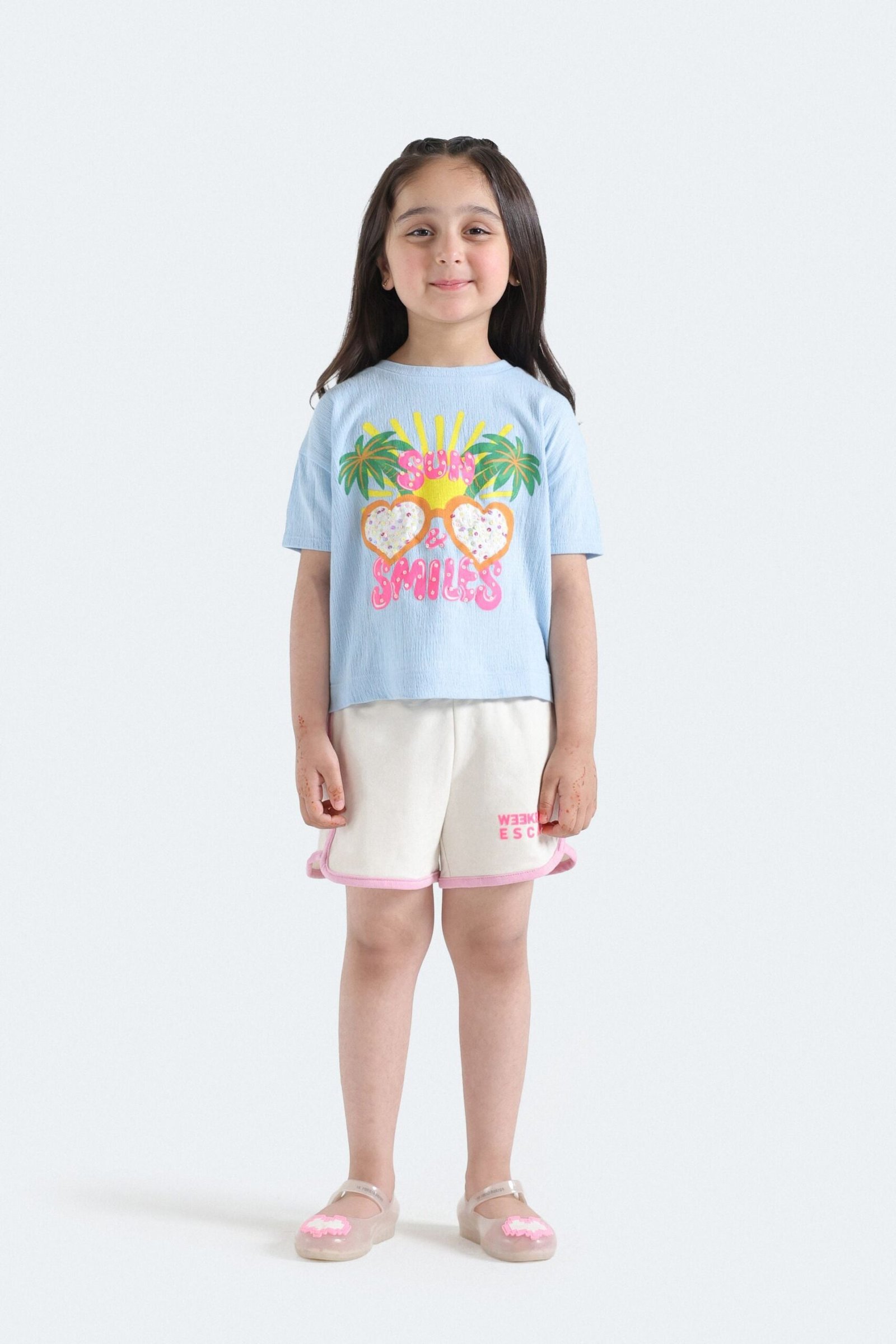 Contrast Tapping Knit Shorts - Image 10
