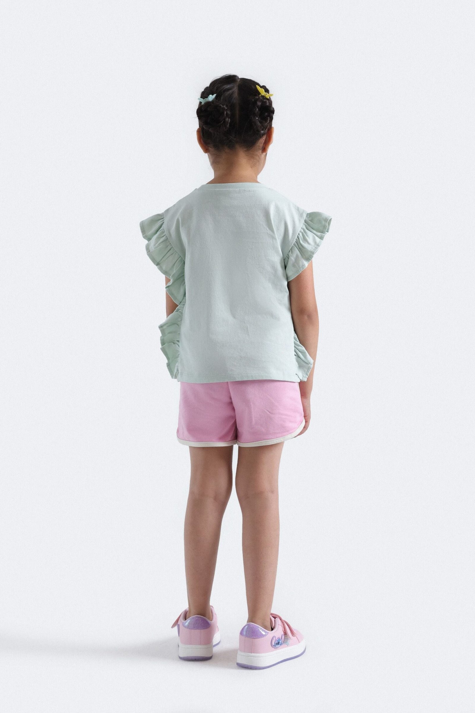 Contrast Tapping Knit Shorts - Image 6