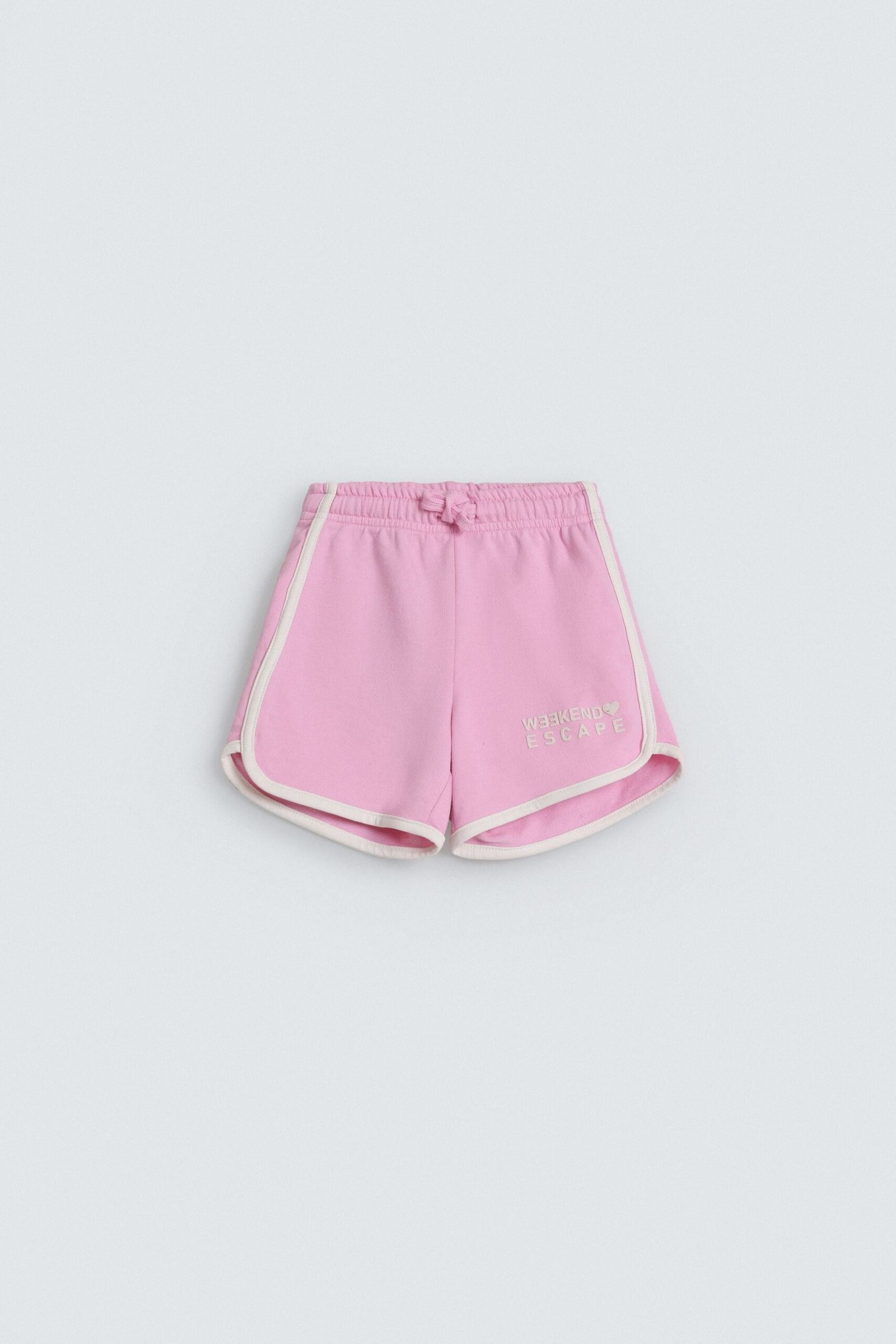 Contrast Tapping Knit Shorts
