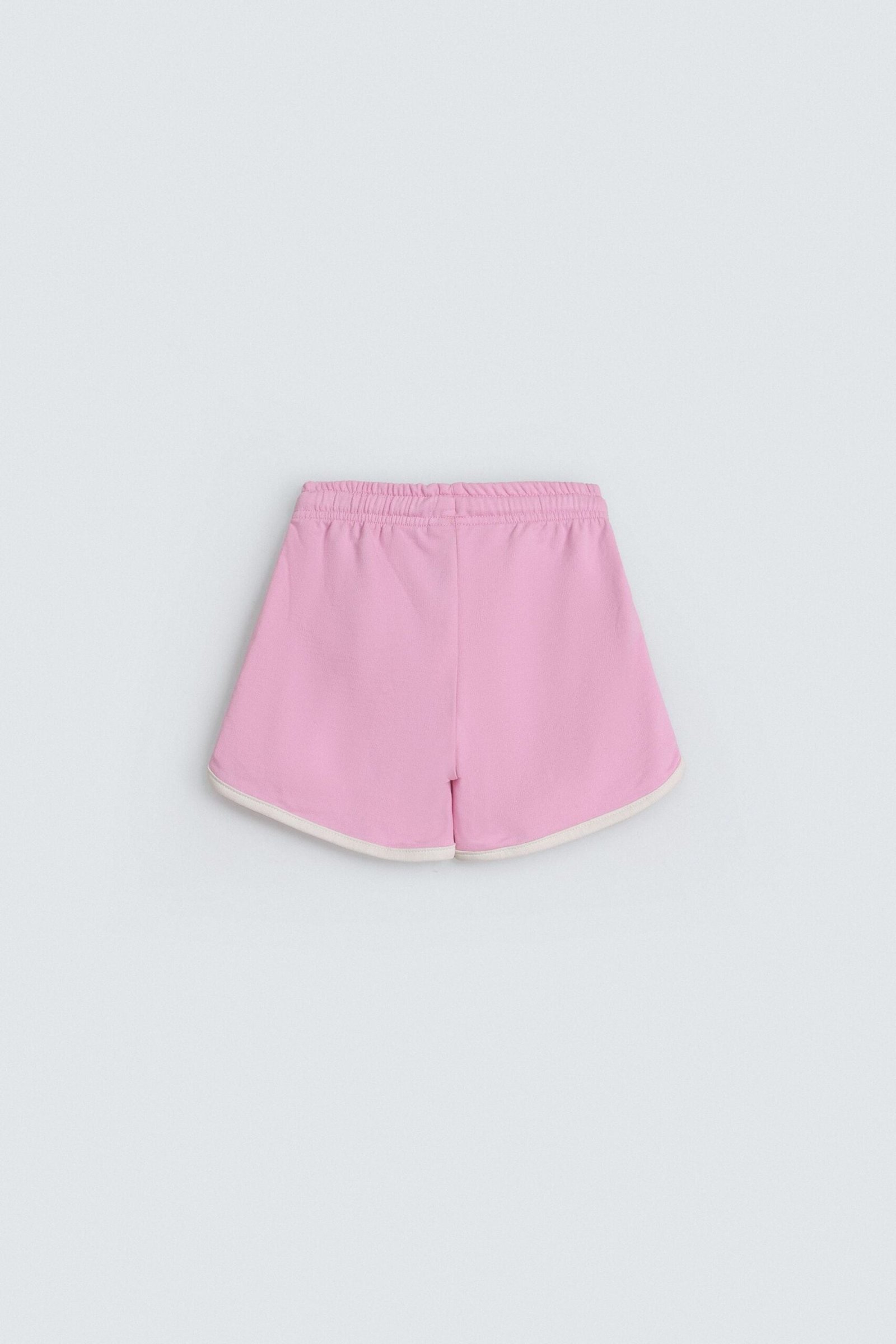 Contrast Tapping Knit Shorts - Image 3