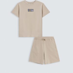 Basic Co-Ord Set With Label Patch