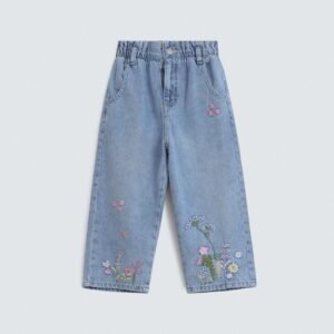 Relaxed Embroidered Jeans