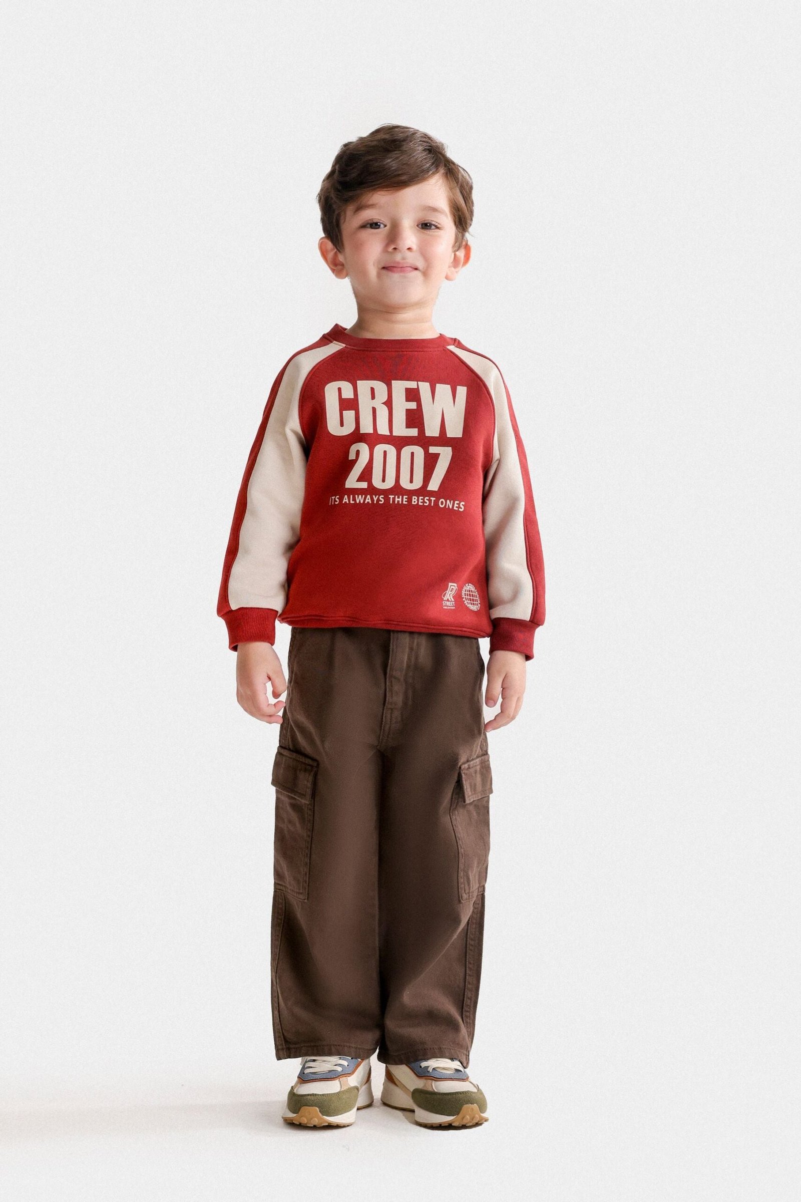 Color-Block Graphic Sweatshirt - Image 4