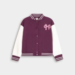 Embroidered Slogan Print Sweatshirt