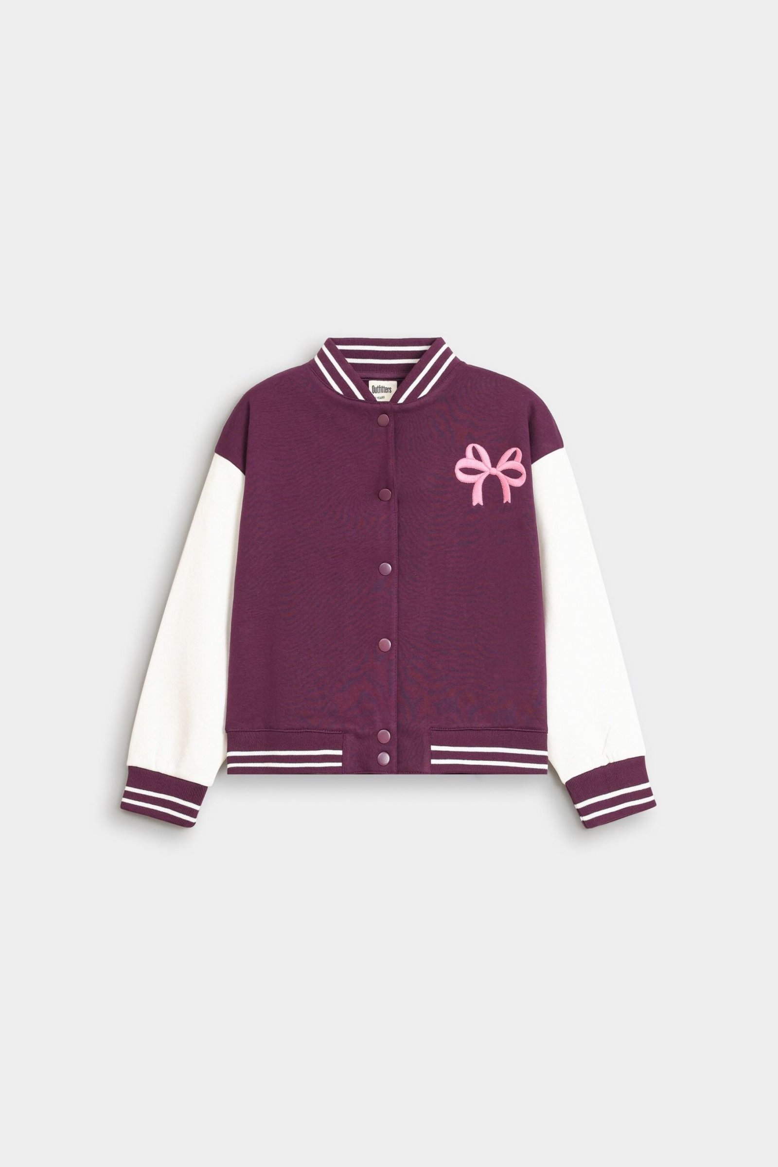 Embroidered Slogan Print Sweatshirt