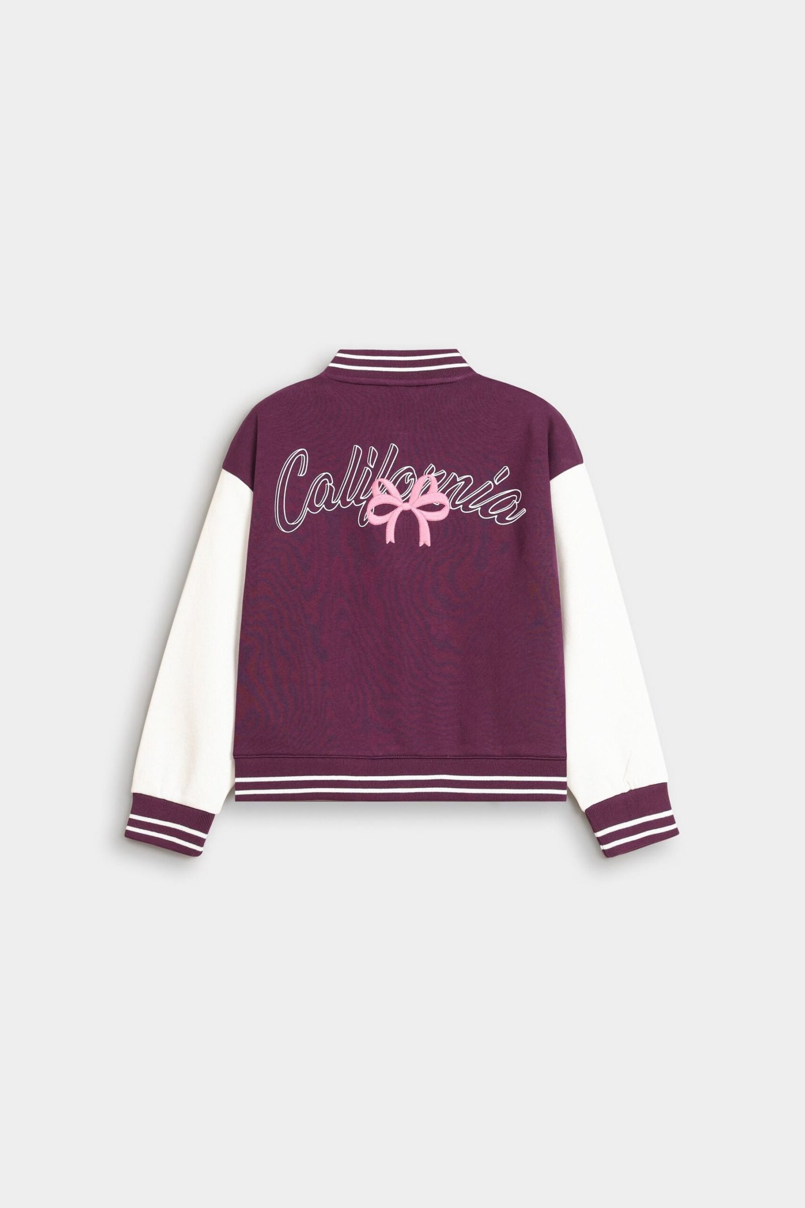 Embroidered Slogan Print Sweatshirt - Image 3