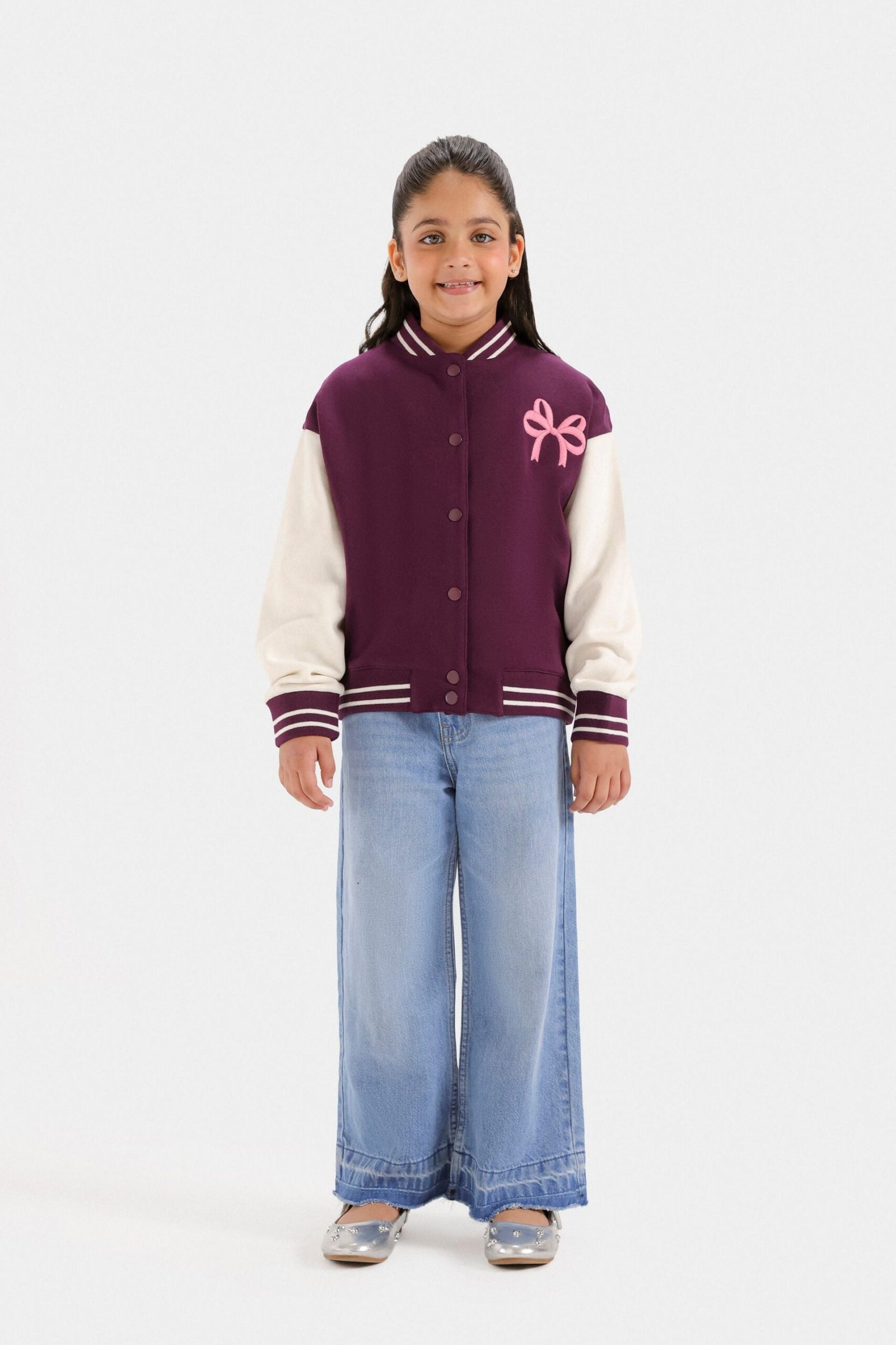 Embroidered Slogan Print Sweatshirt - Image 4