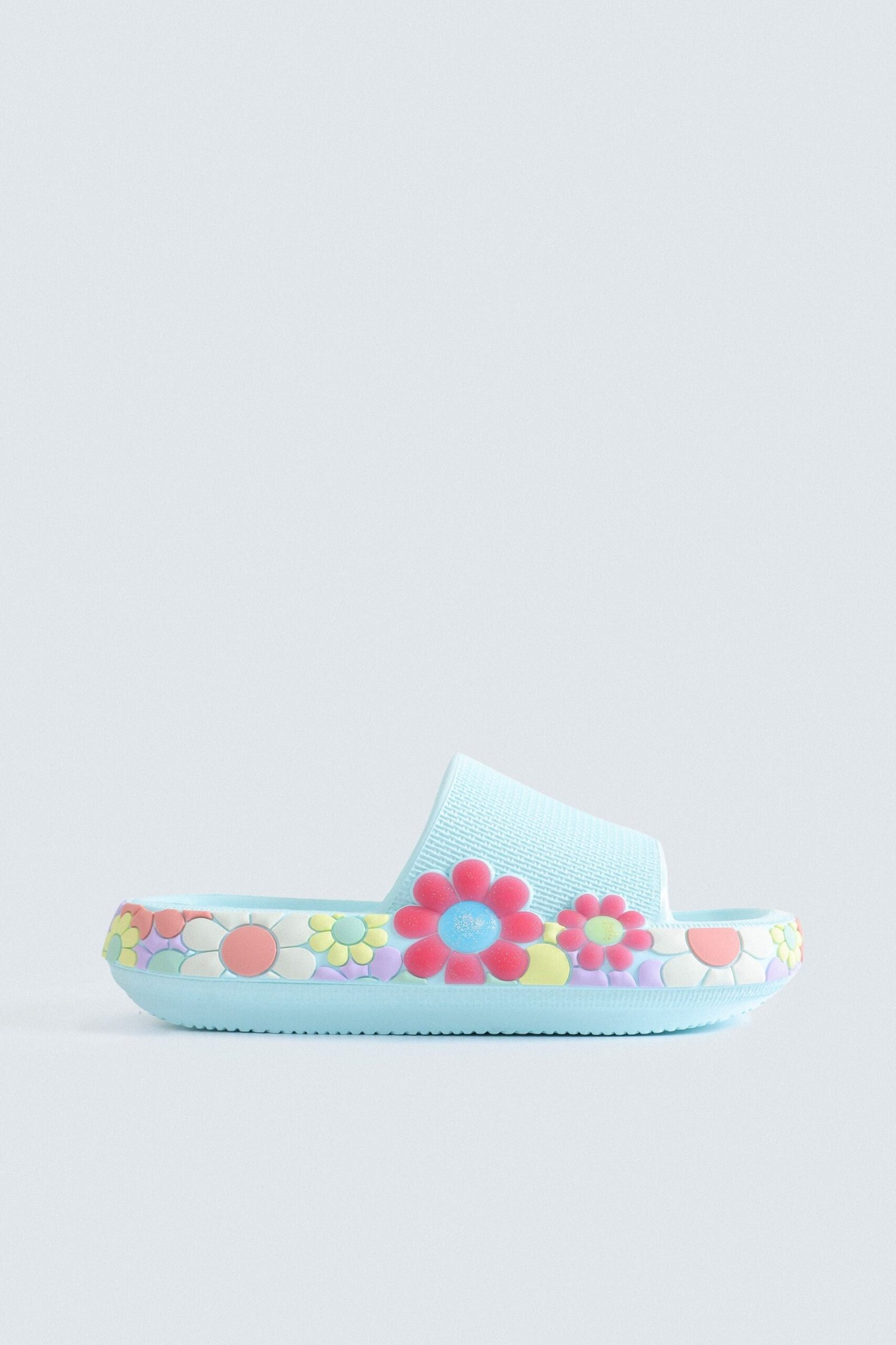 Floral Rubber Slides - Image 7