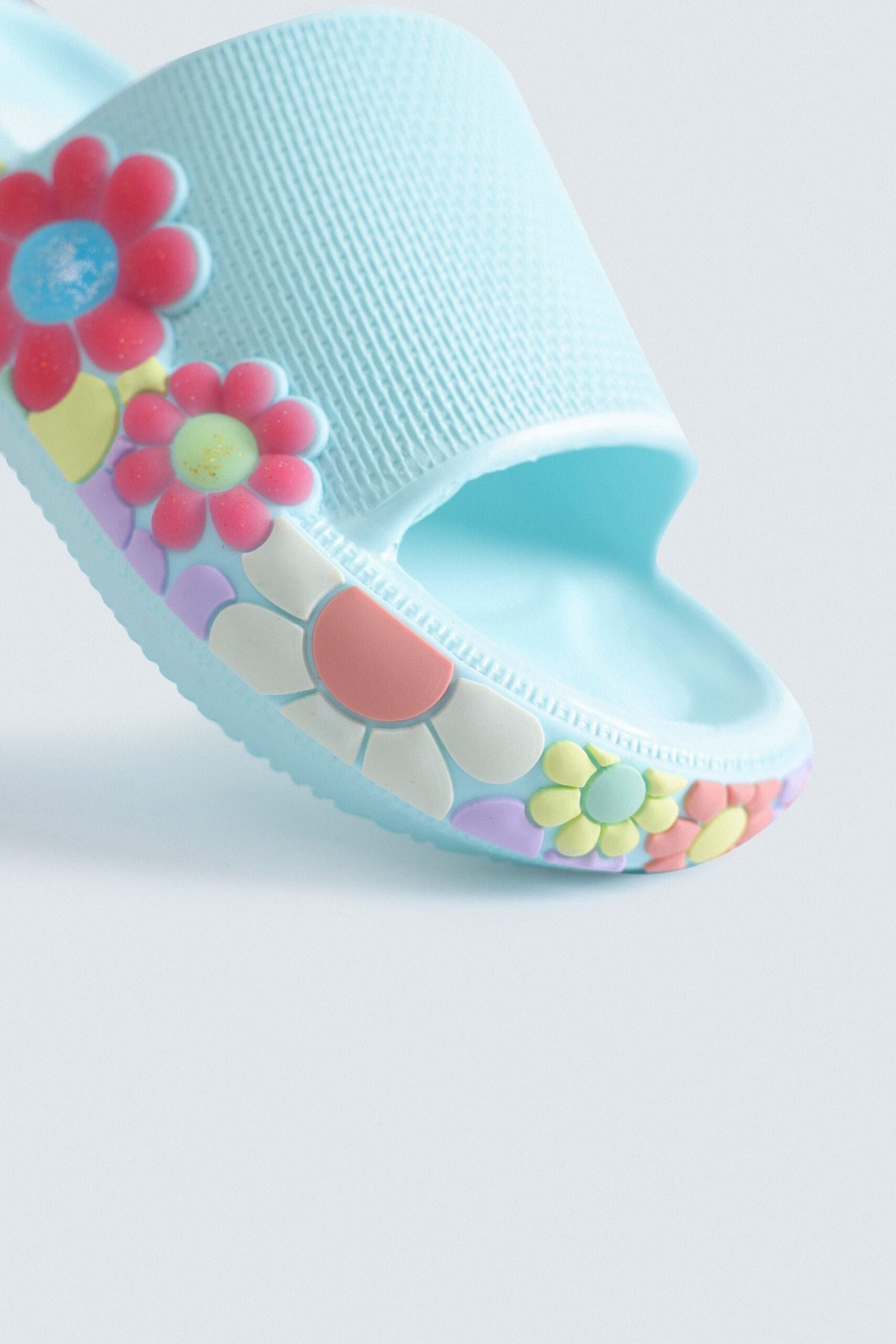 Floral Rubber Slides - Image 9