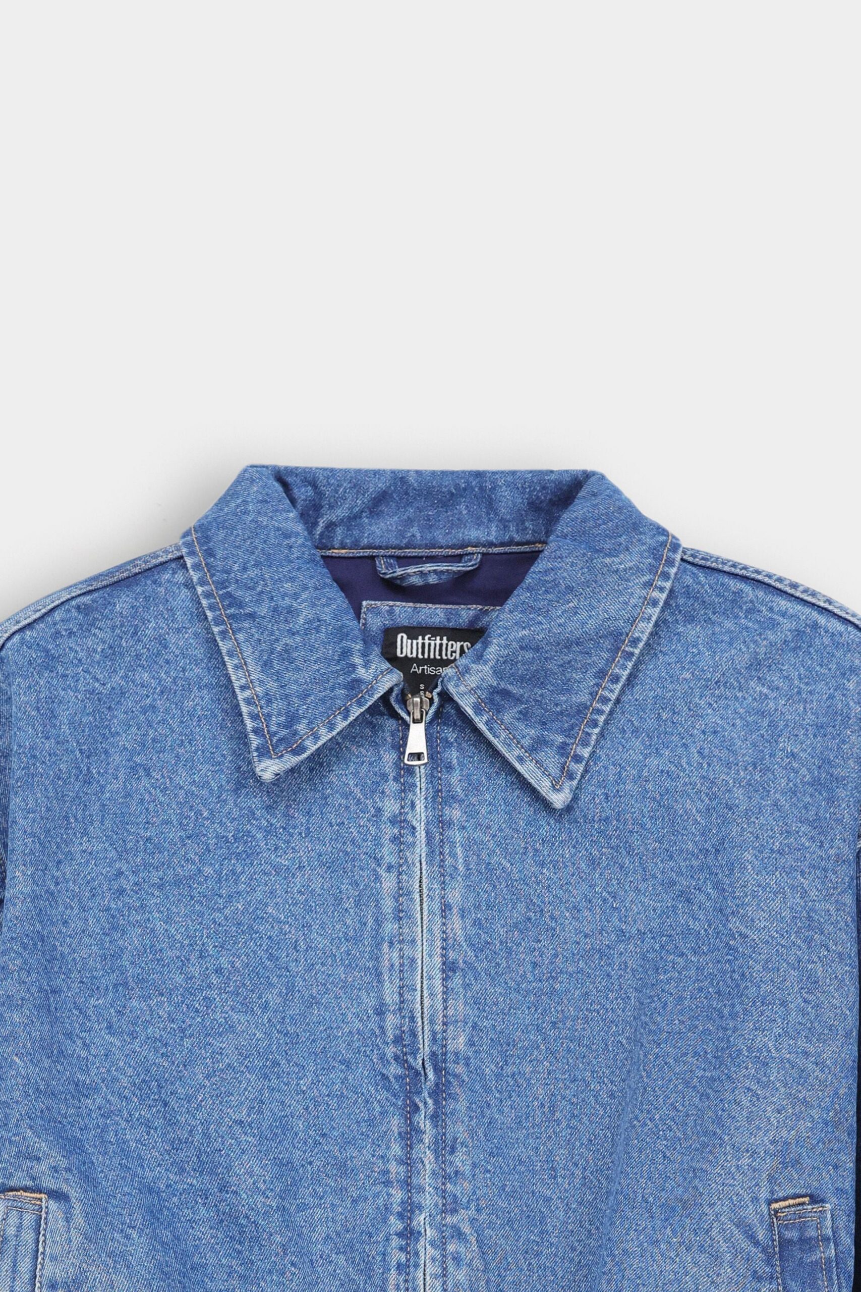 Super Cropped Denim Jacket - Image 6