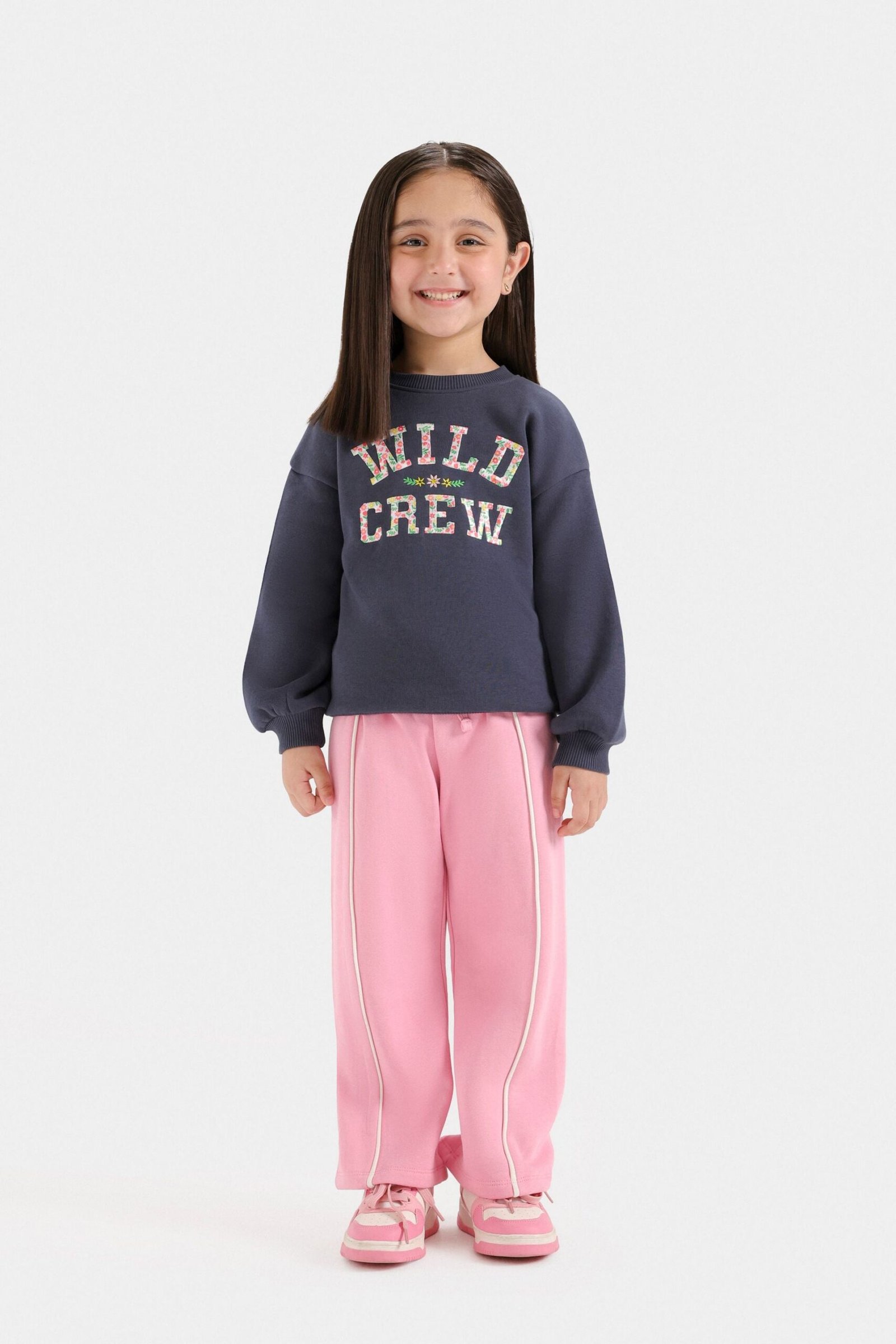 Embroidered Slogan Sweatshirt - Image 4