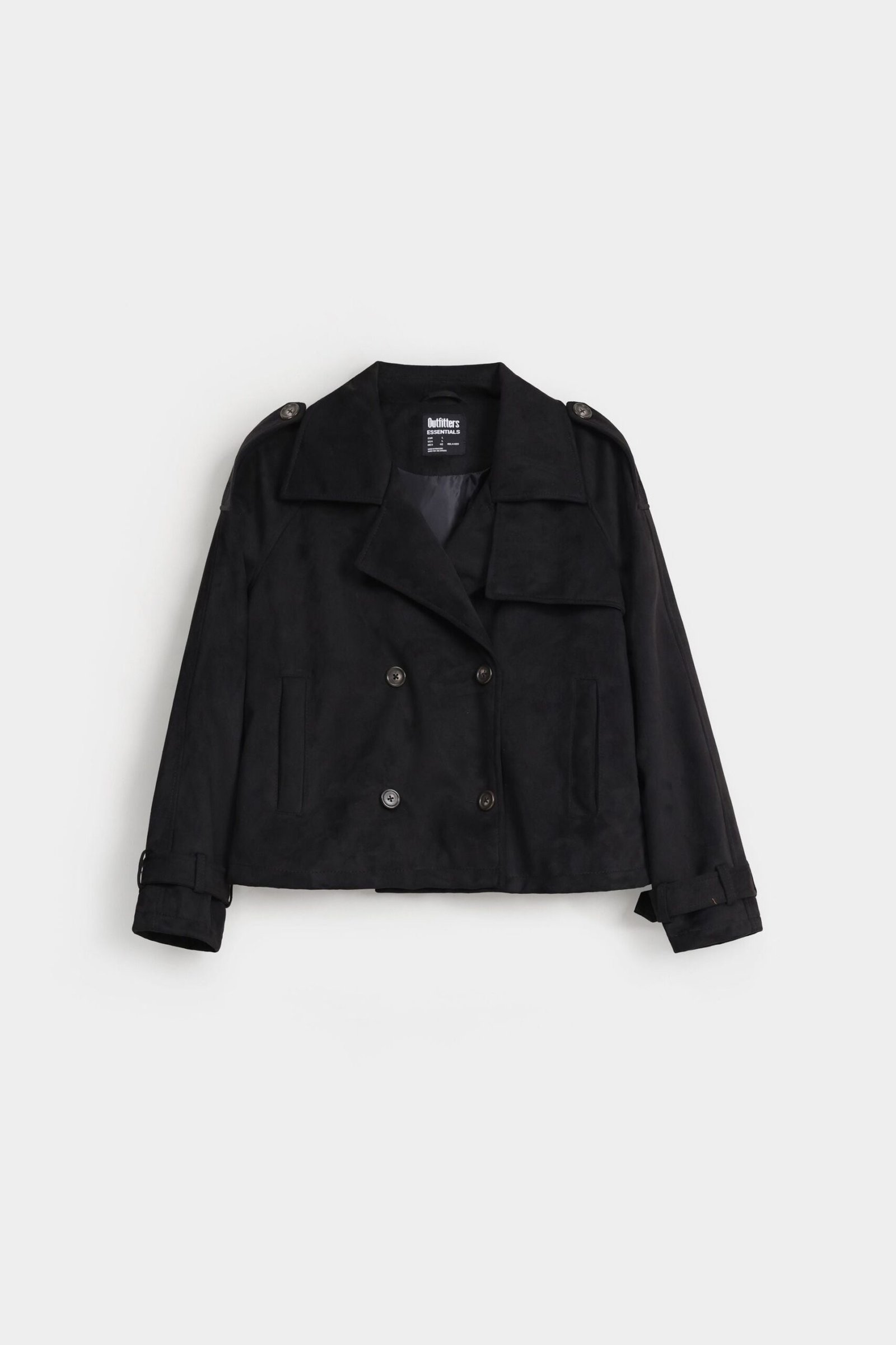 Super Cropped Suede Jacket - Image 5
