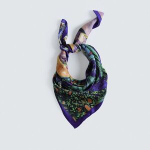 Printed Silk Foulard