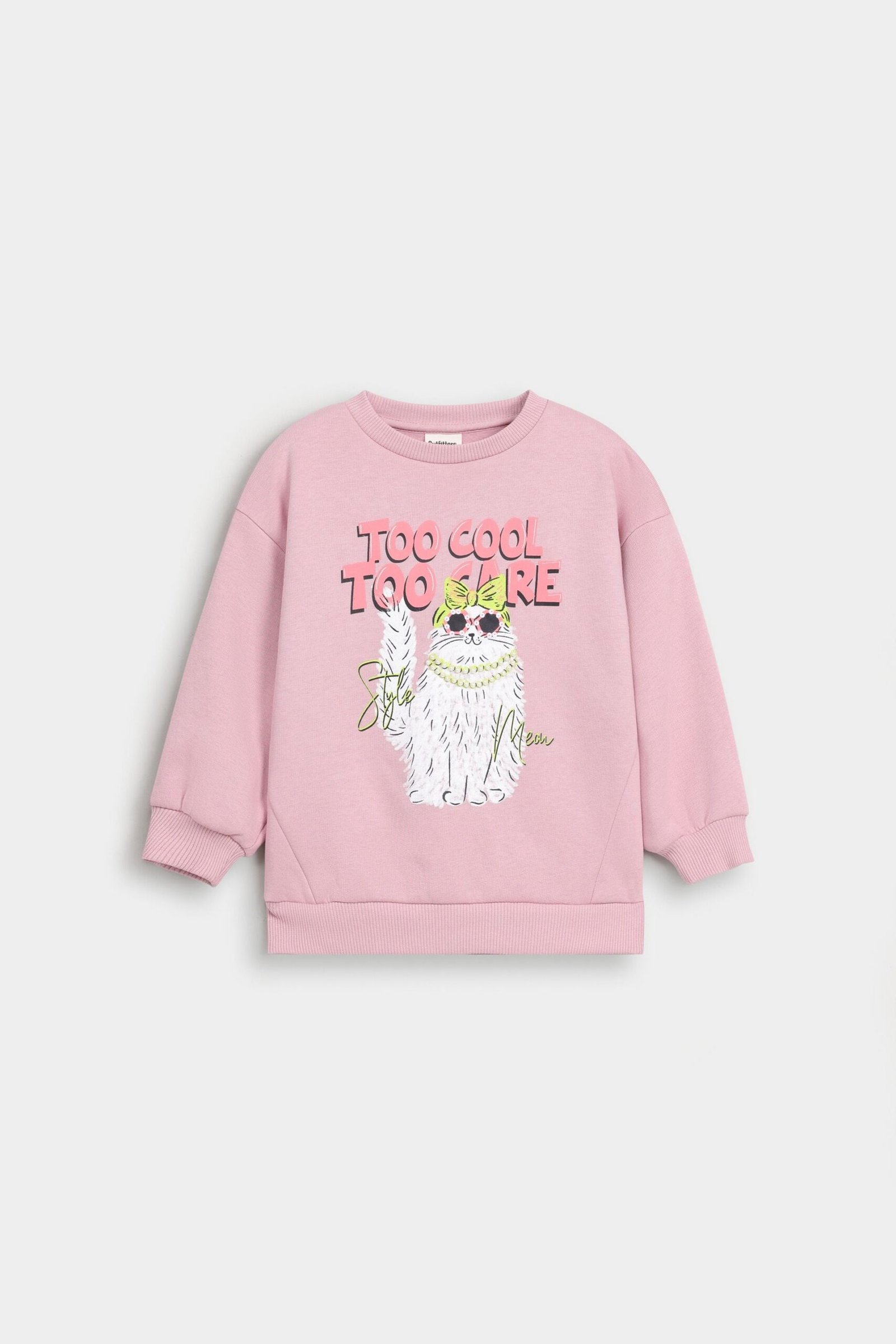 Slogan Print Sweatshirt