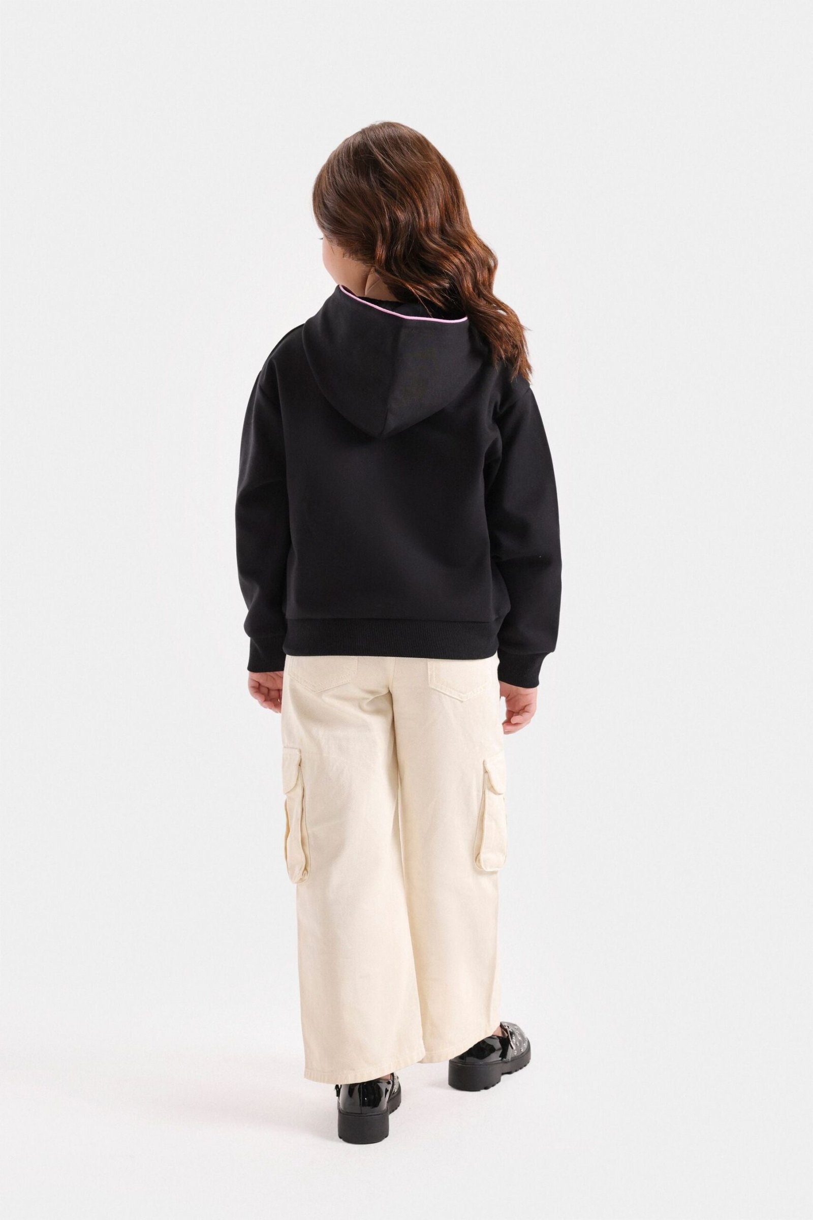 Slogan Print Hoodie - Image 6