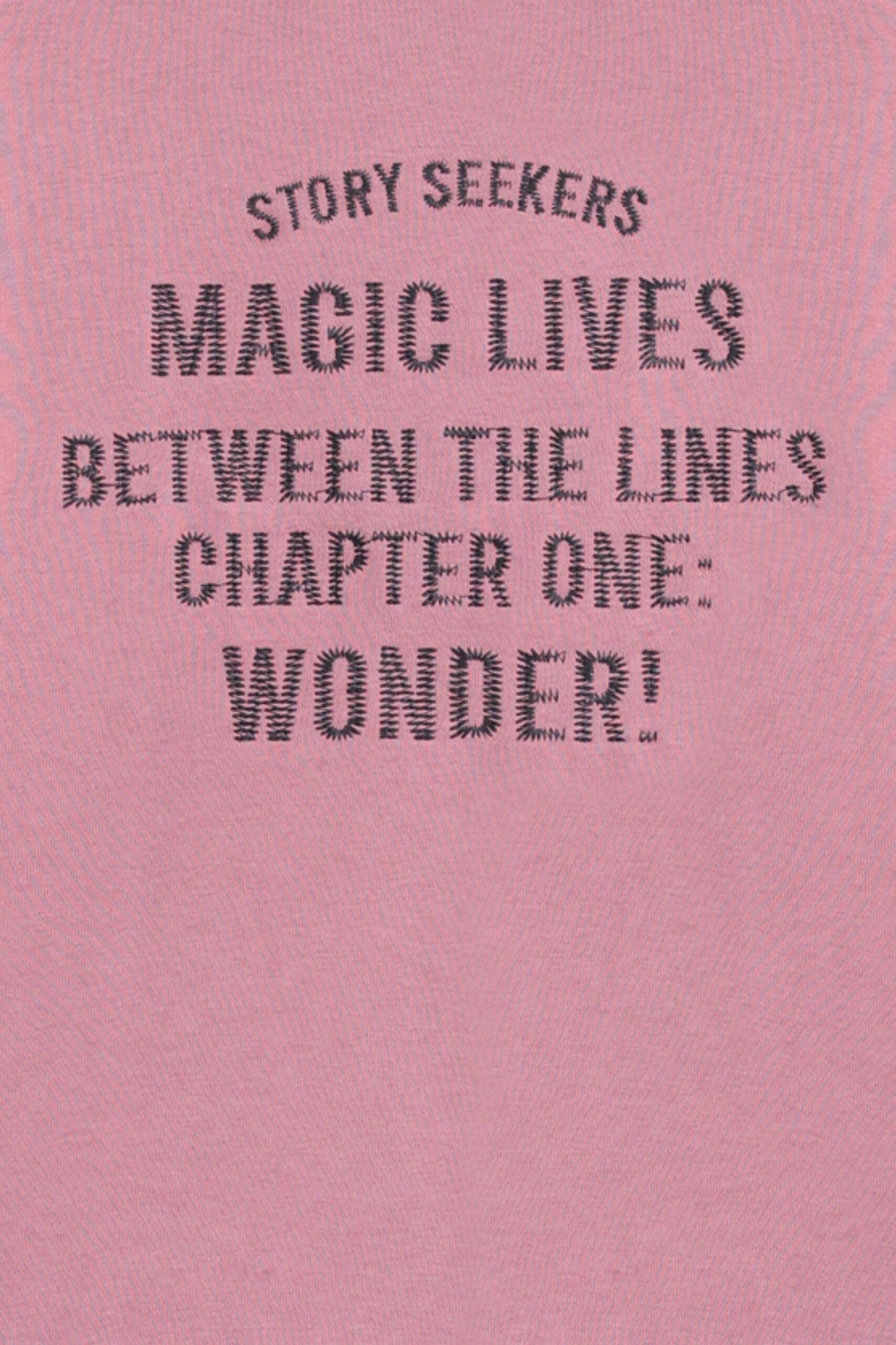 Embroidered Slogan Sweatshirt - Image 2