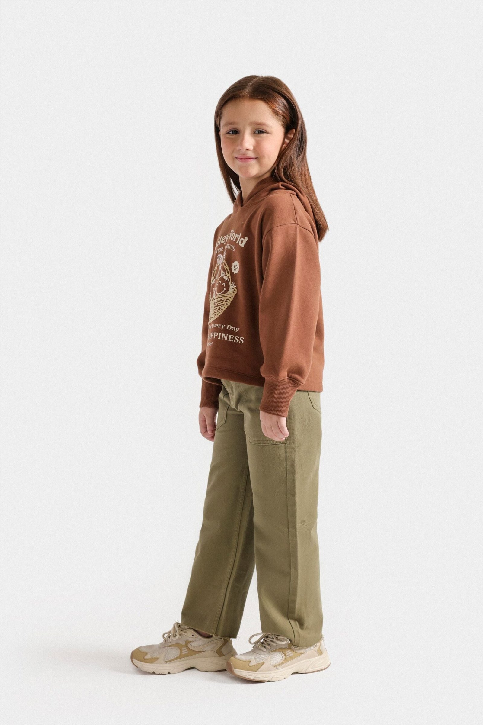Cropped Graphic Hoodie - Image 5