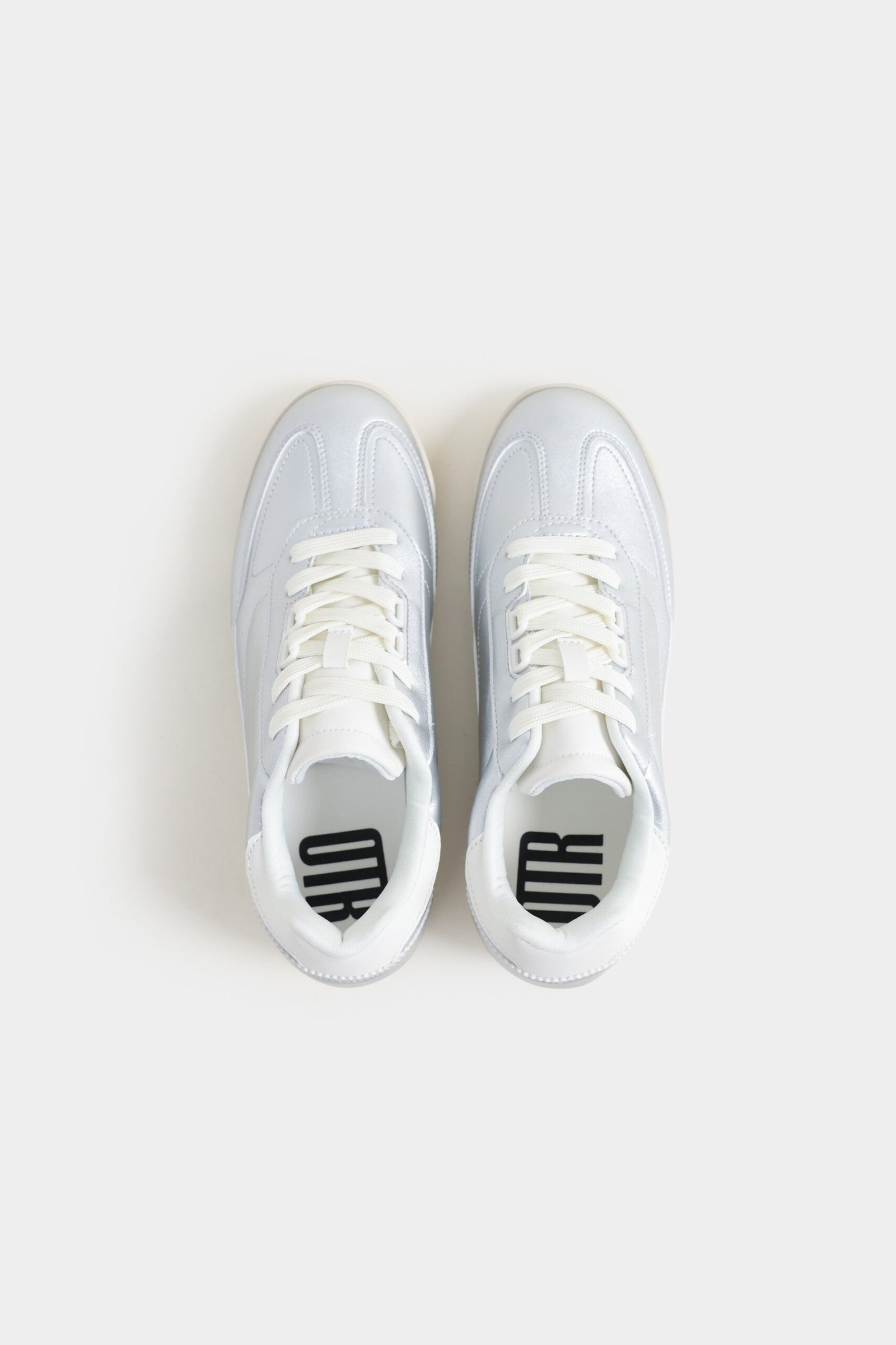 Contrast Lace-up Trainers - Image 7