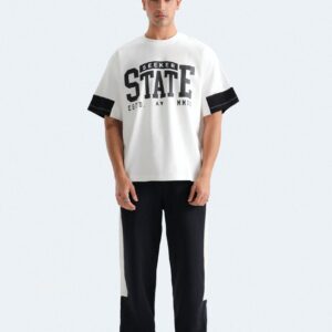 Activewear Slogan Print T-Shirt