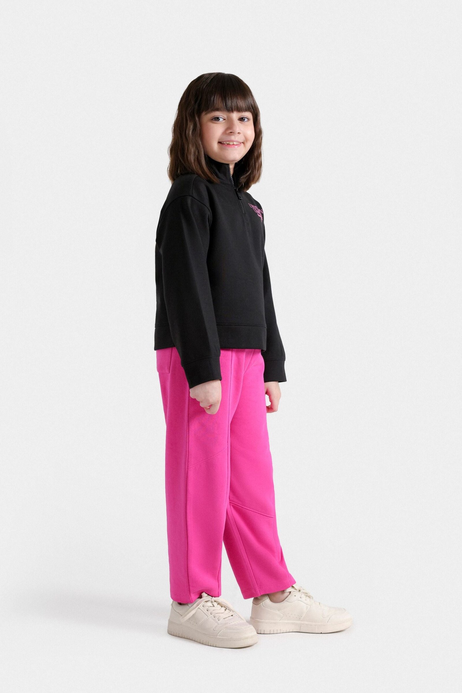 Cropped Quarter Zip-Up Sweatshirt - Image 5