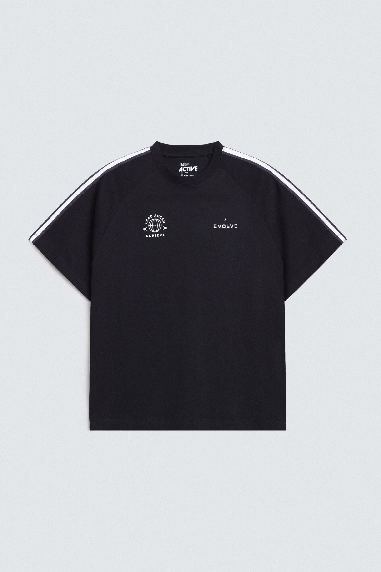Activewear Slogan Print T-Shirt - Image 5