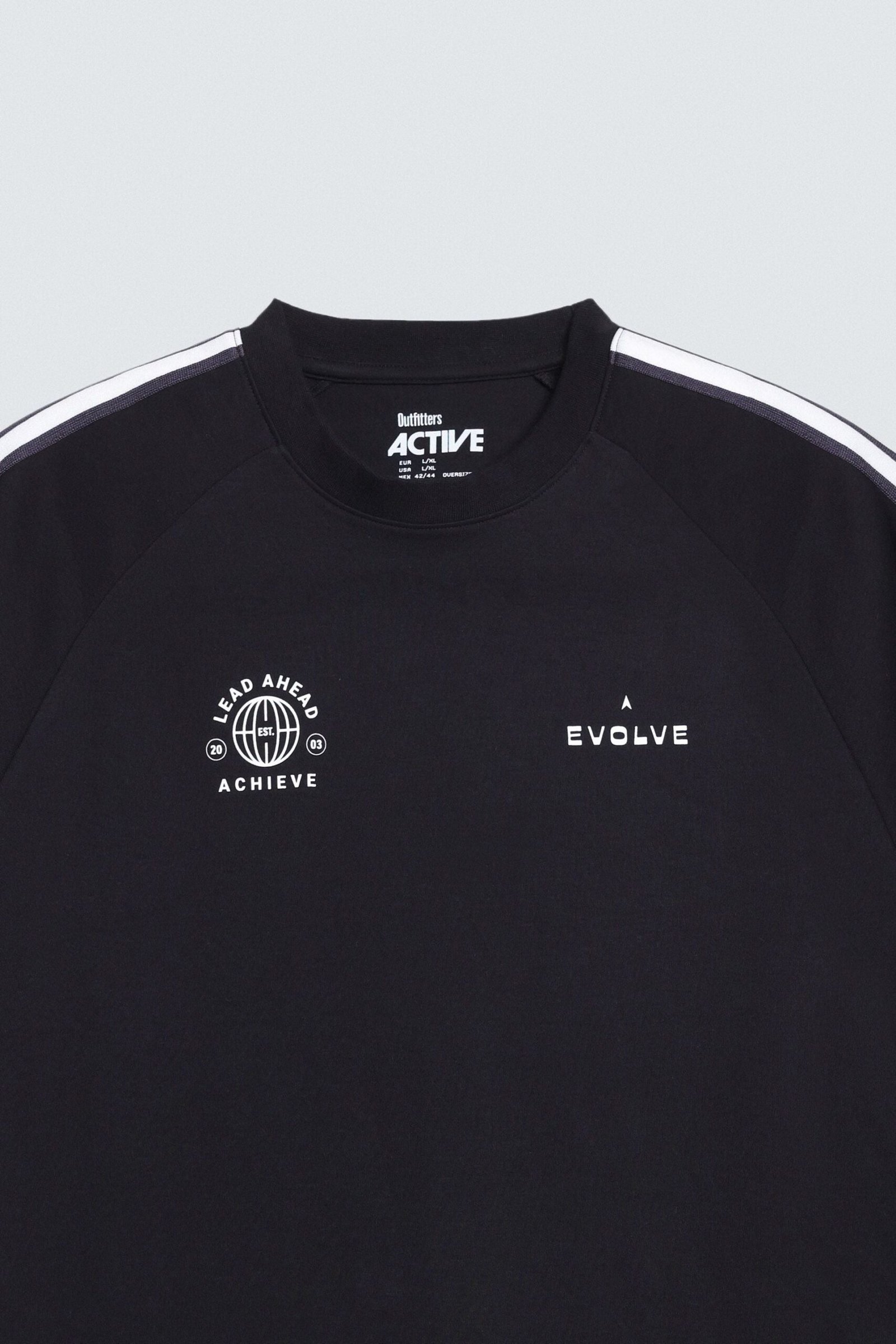 Activewear Slogan Print T-Shirt - Image 6