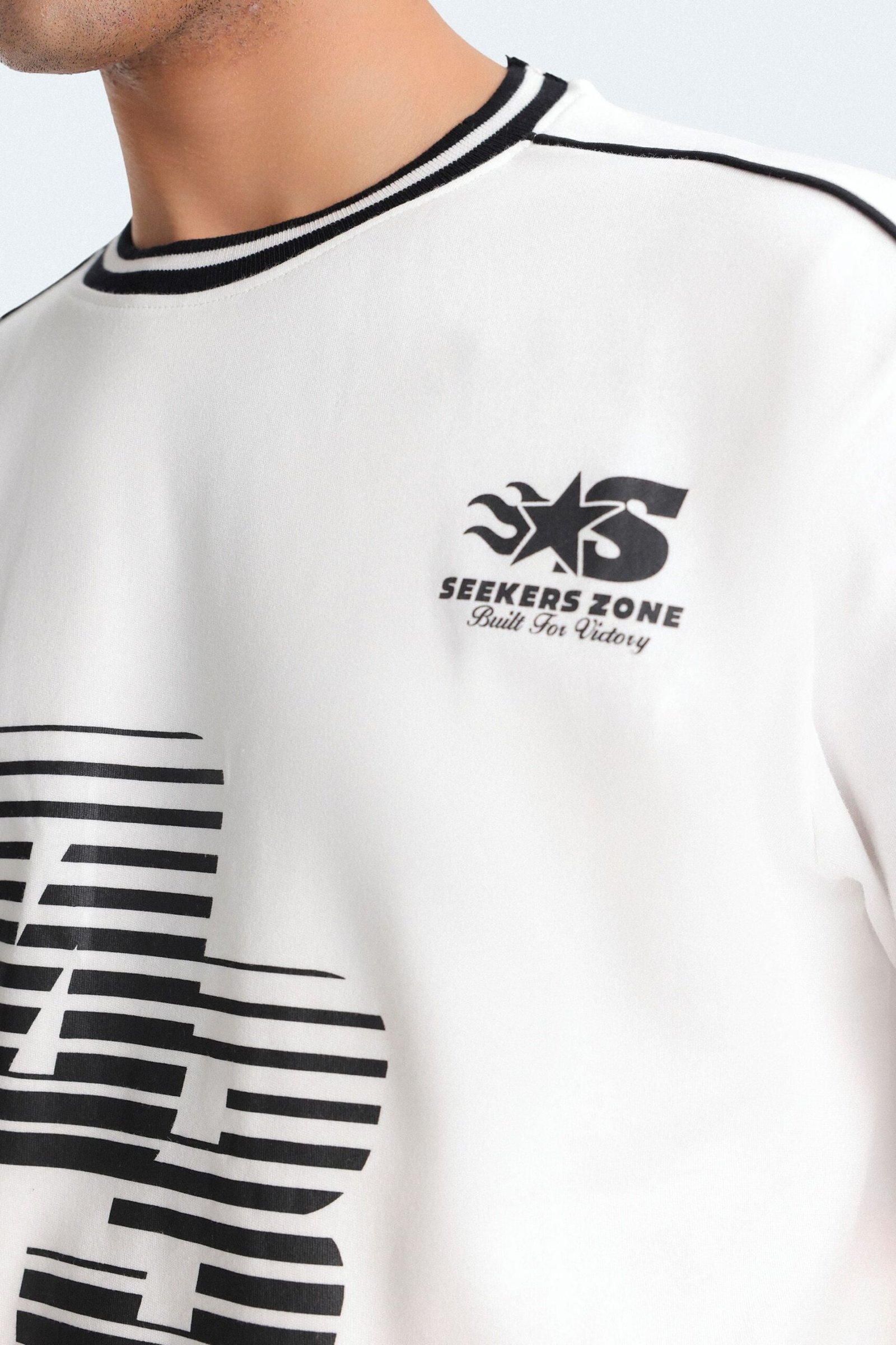 Activewear Slogan Print T-Shirt - Image 2