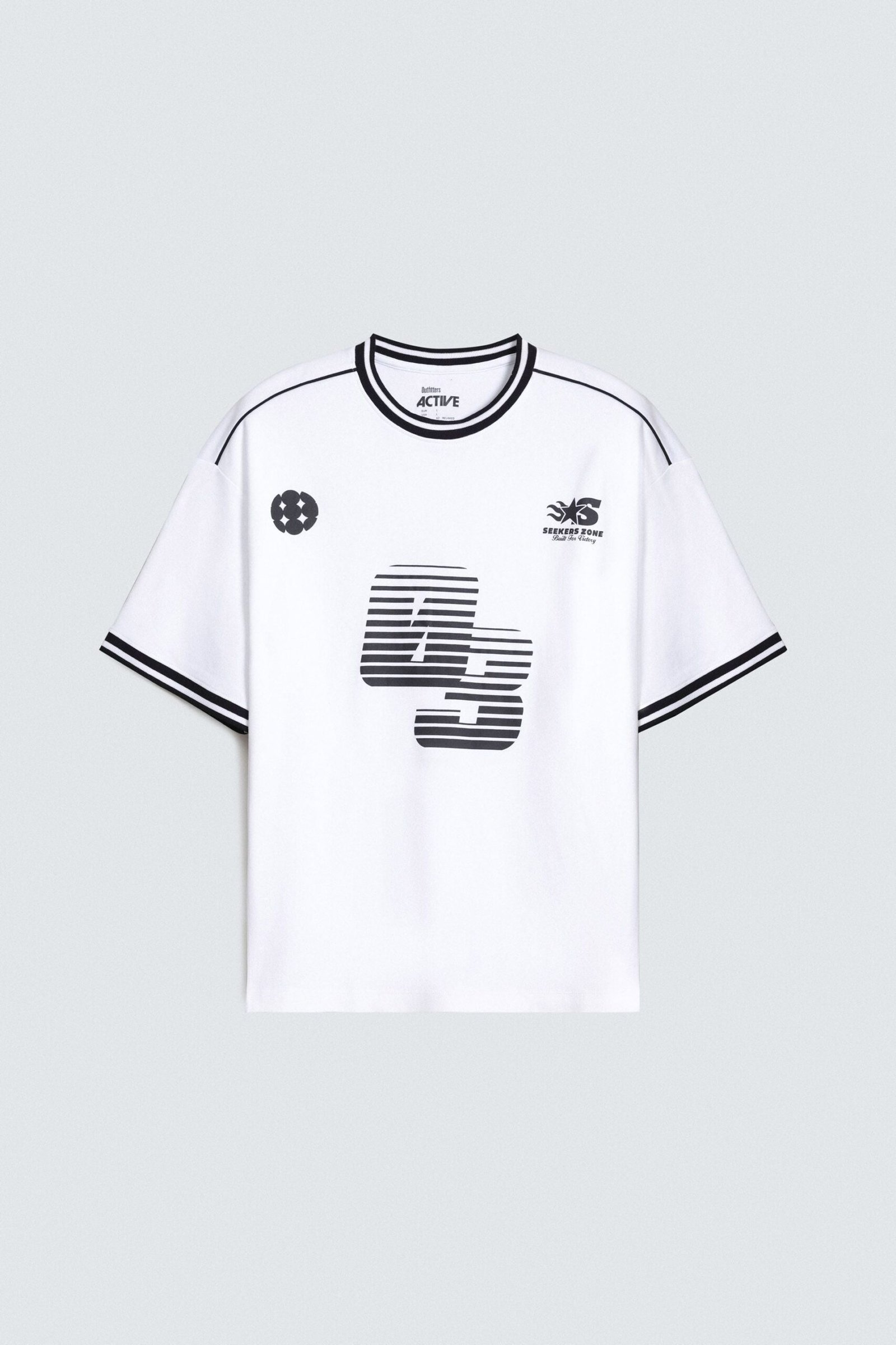 Activewear Slogan Print T-Shirt - Image 5
