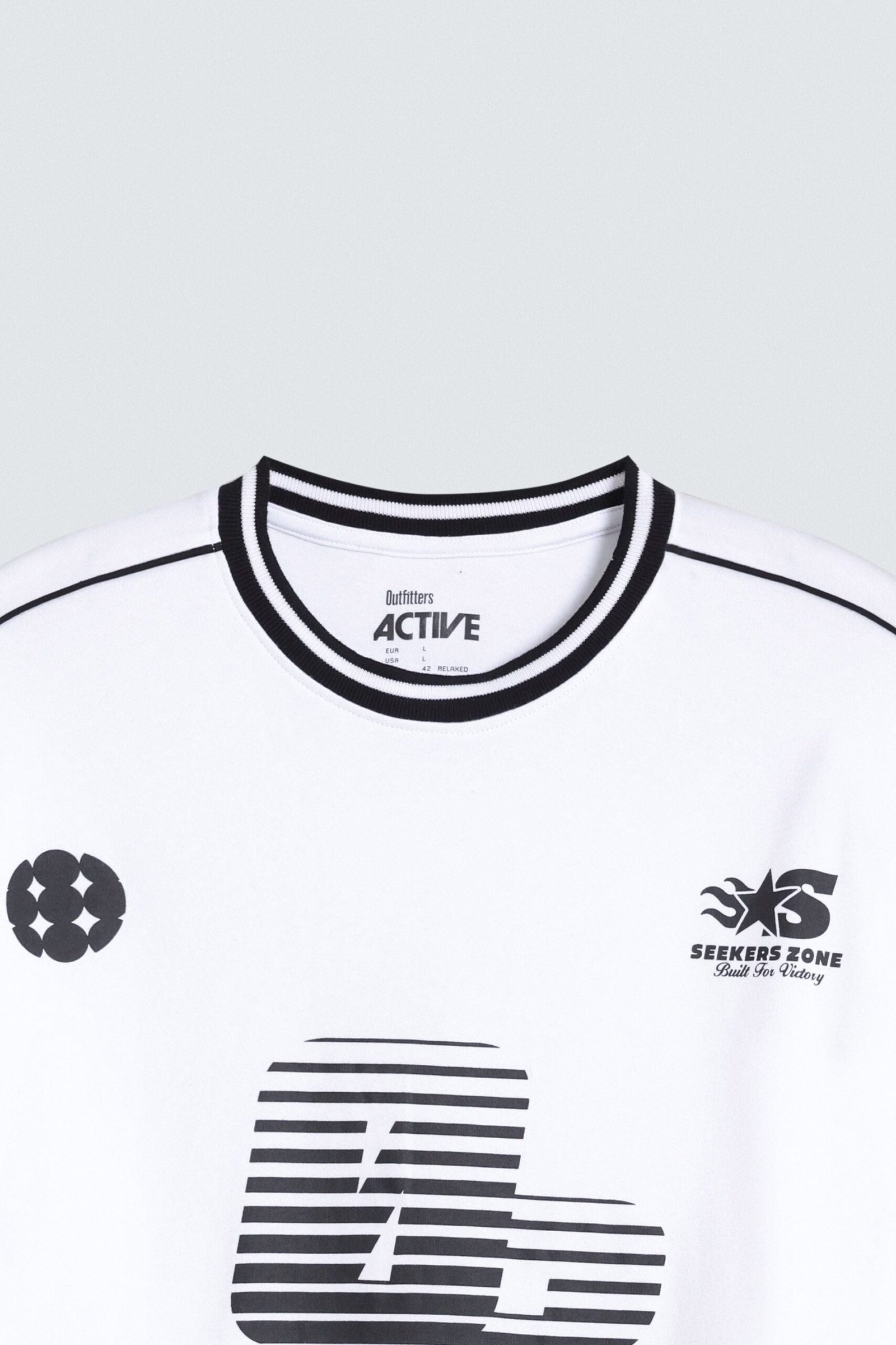 Activewear Slogan Print T-Shirt - Image 6