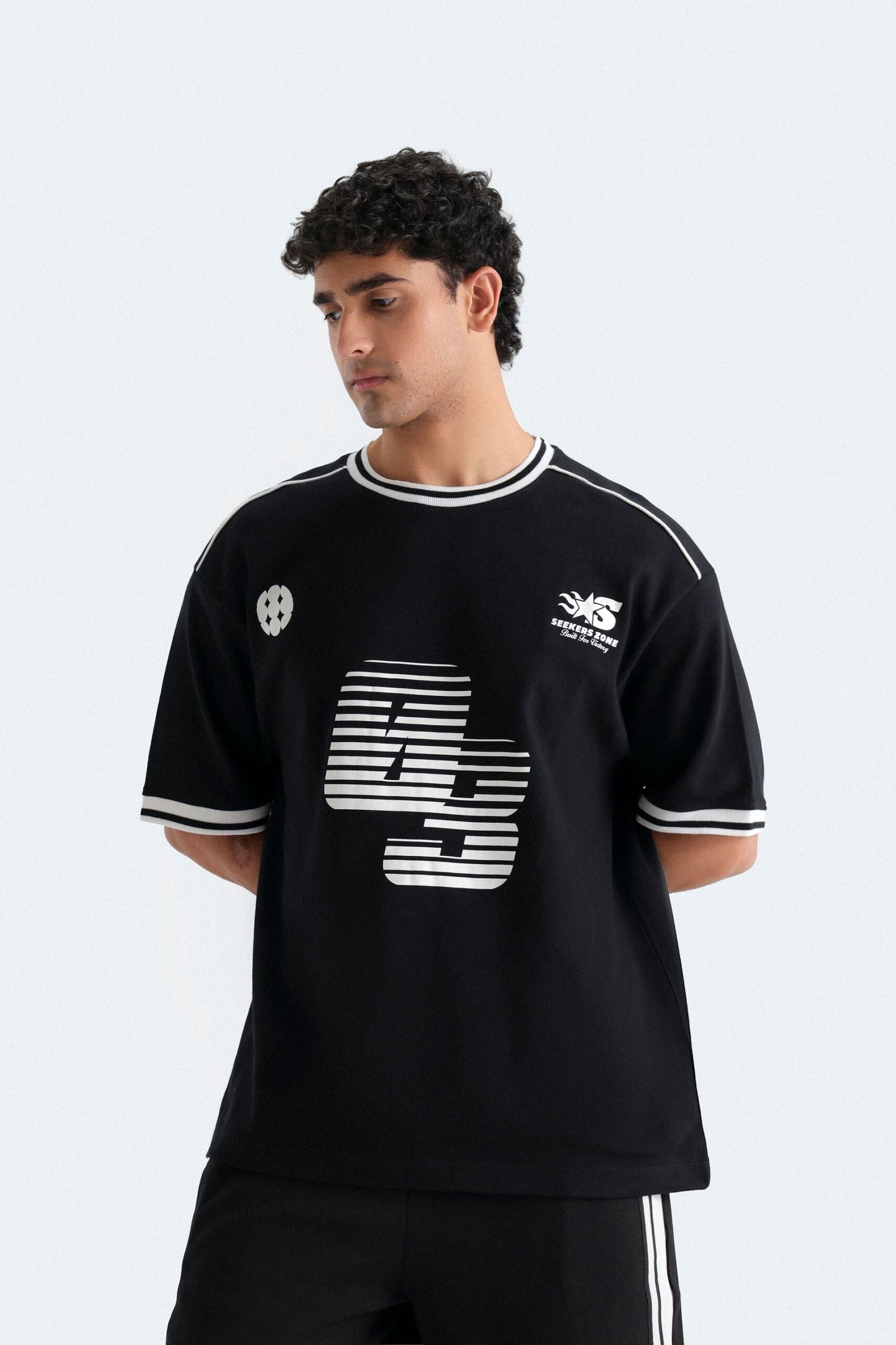 Activewear Slogan Print T-Shirt - Image 9