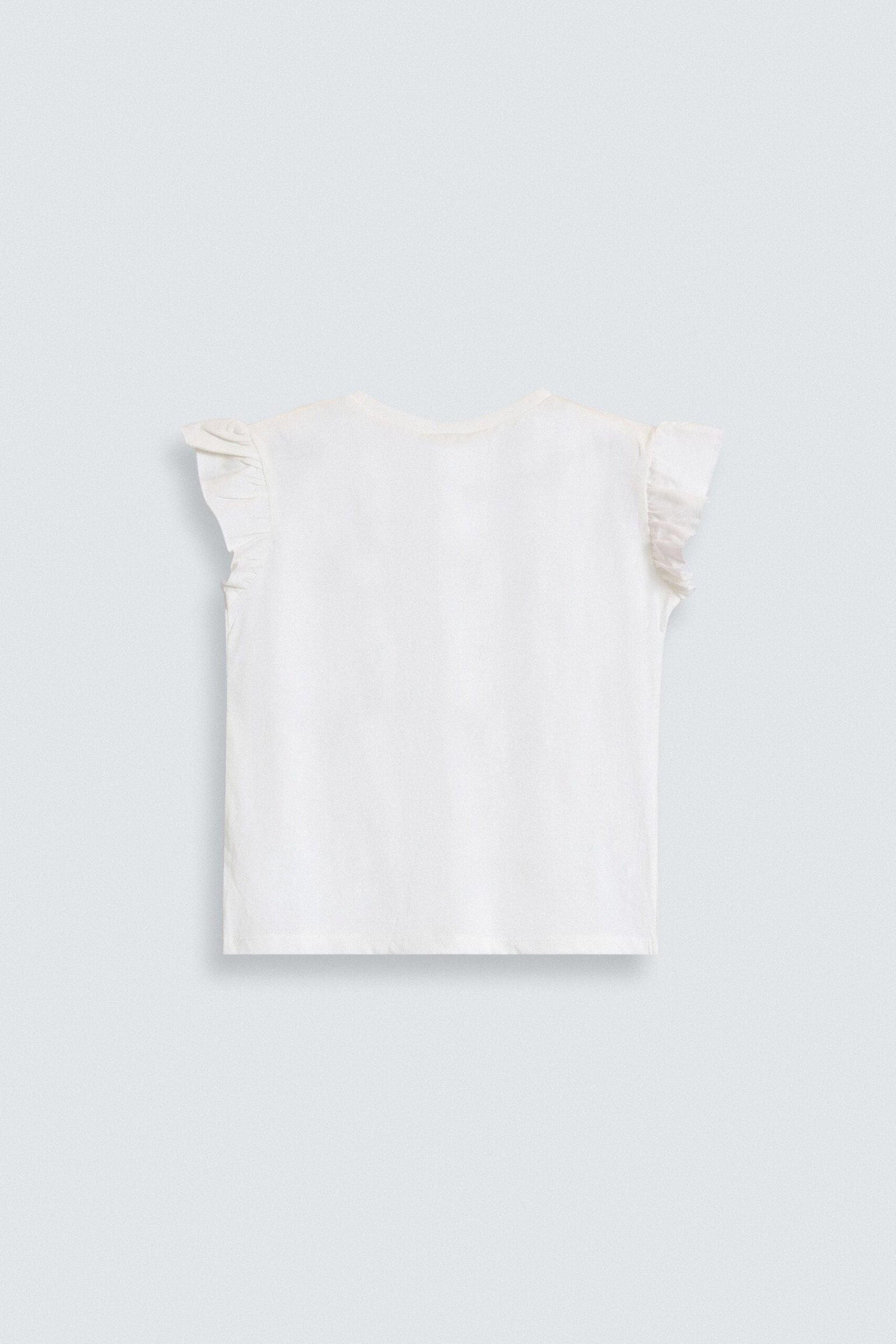 Graphic Co-Ord Set With Ruffle Sleeves - Image 4