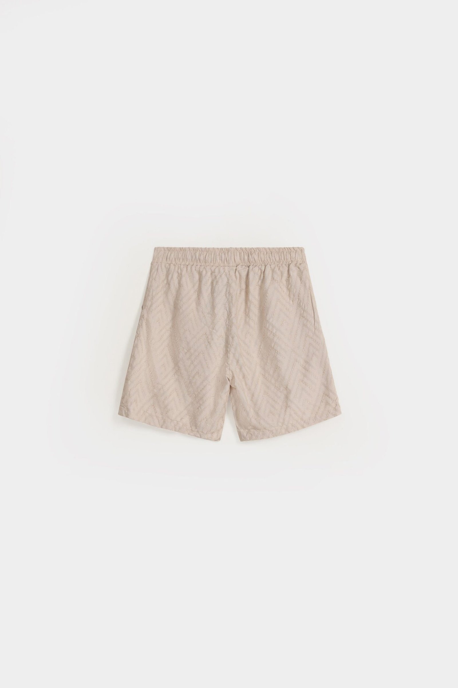 Non-Denim Jacquard Shorts - Image 3