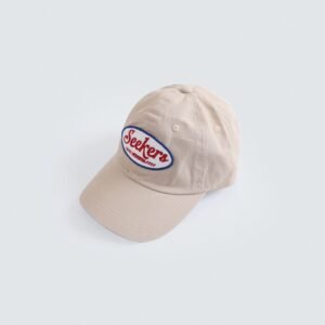 Embroidered Slogan Cap