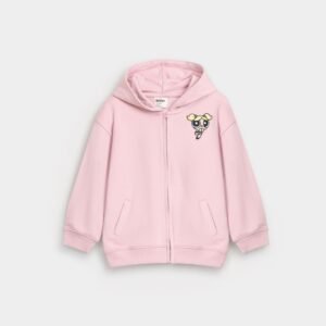 Embroidered Zipper Hoodie