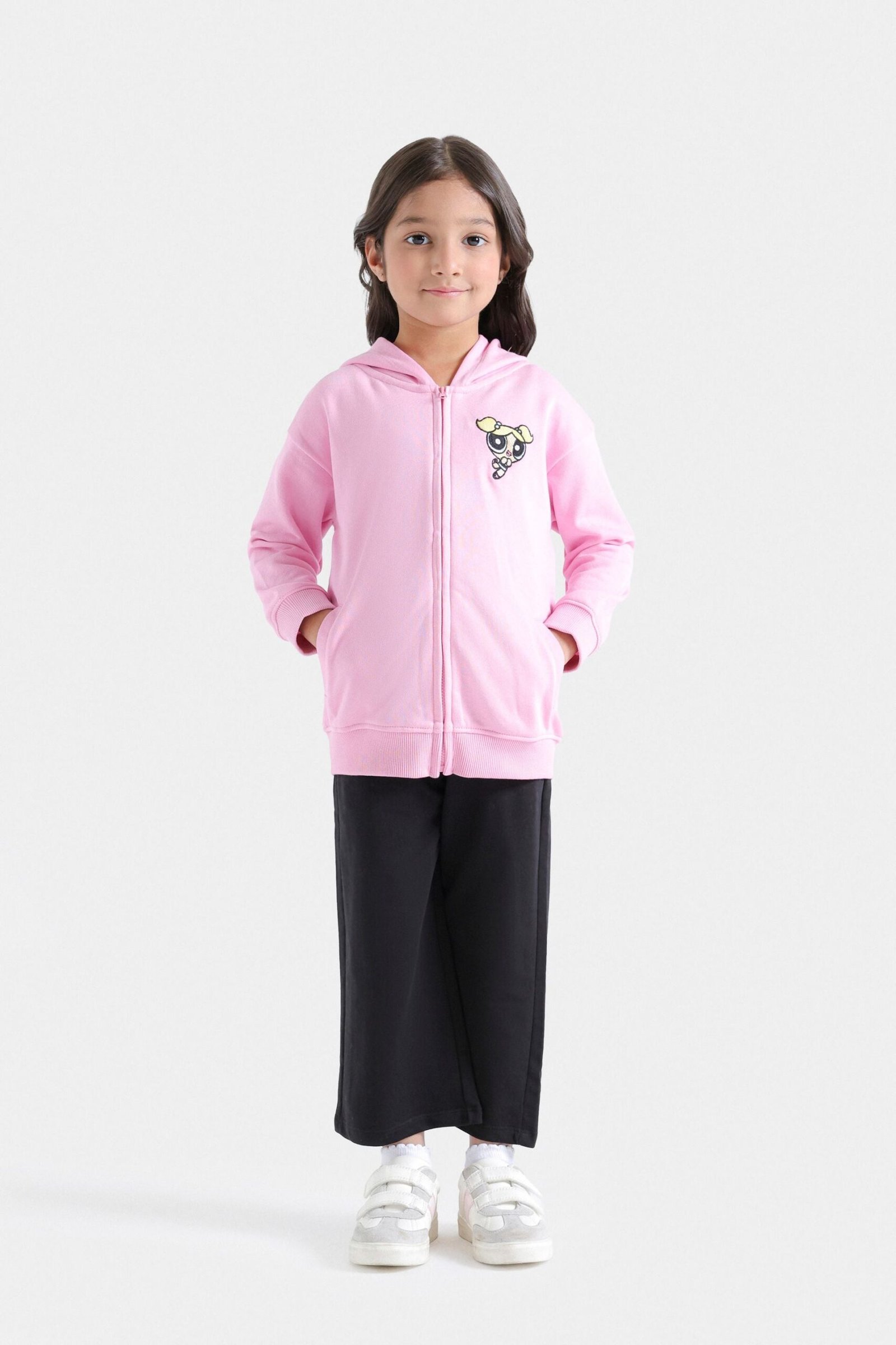 Embroidered Zipper Hoodie - Image 13
