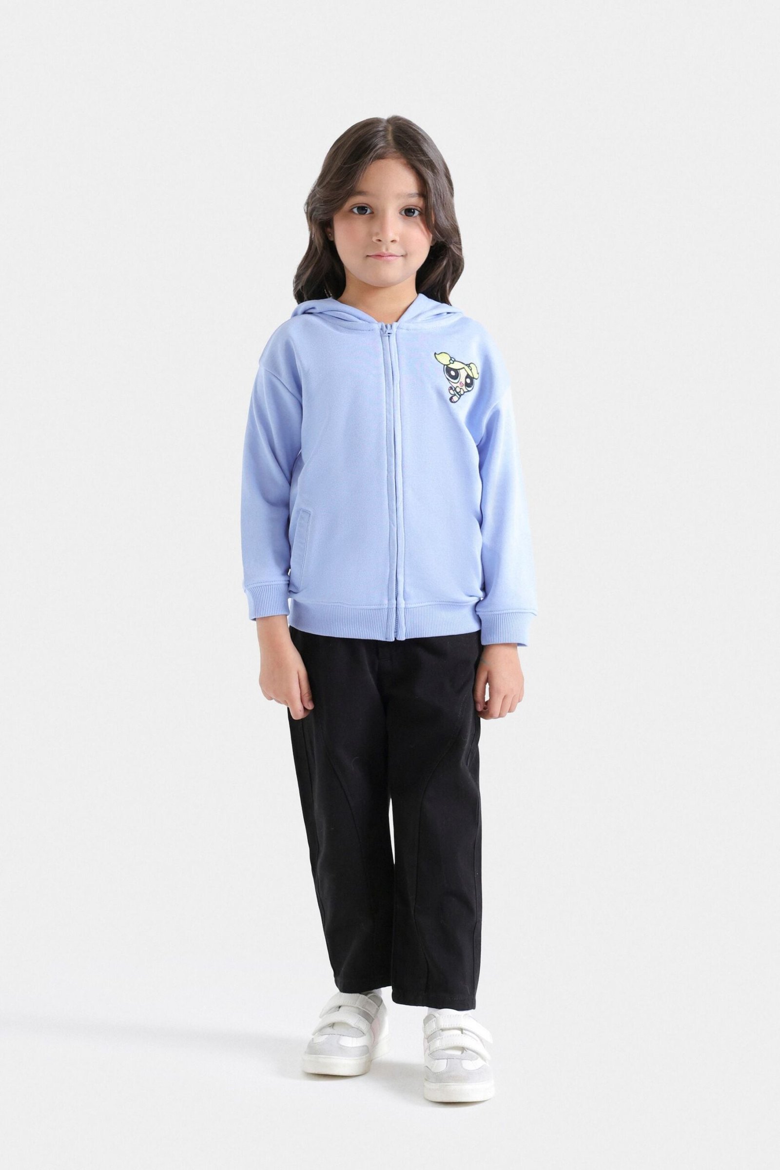 Embroidered Zipper Hoodie - Image 10