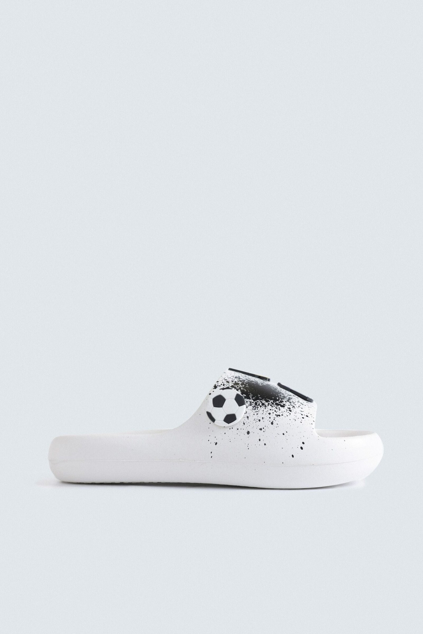 Rubber Slides With Charm Detail - Image 7