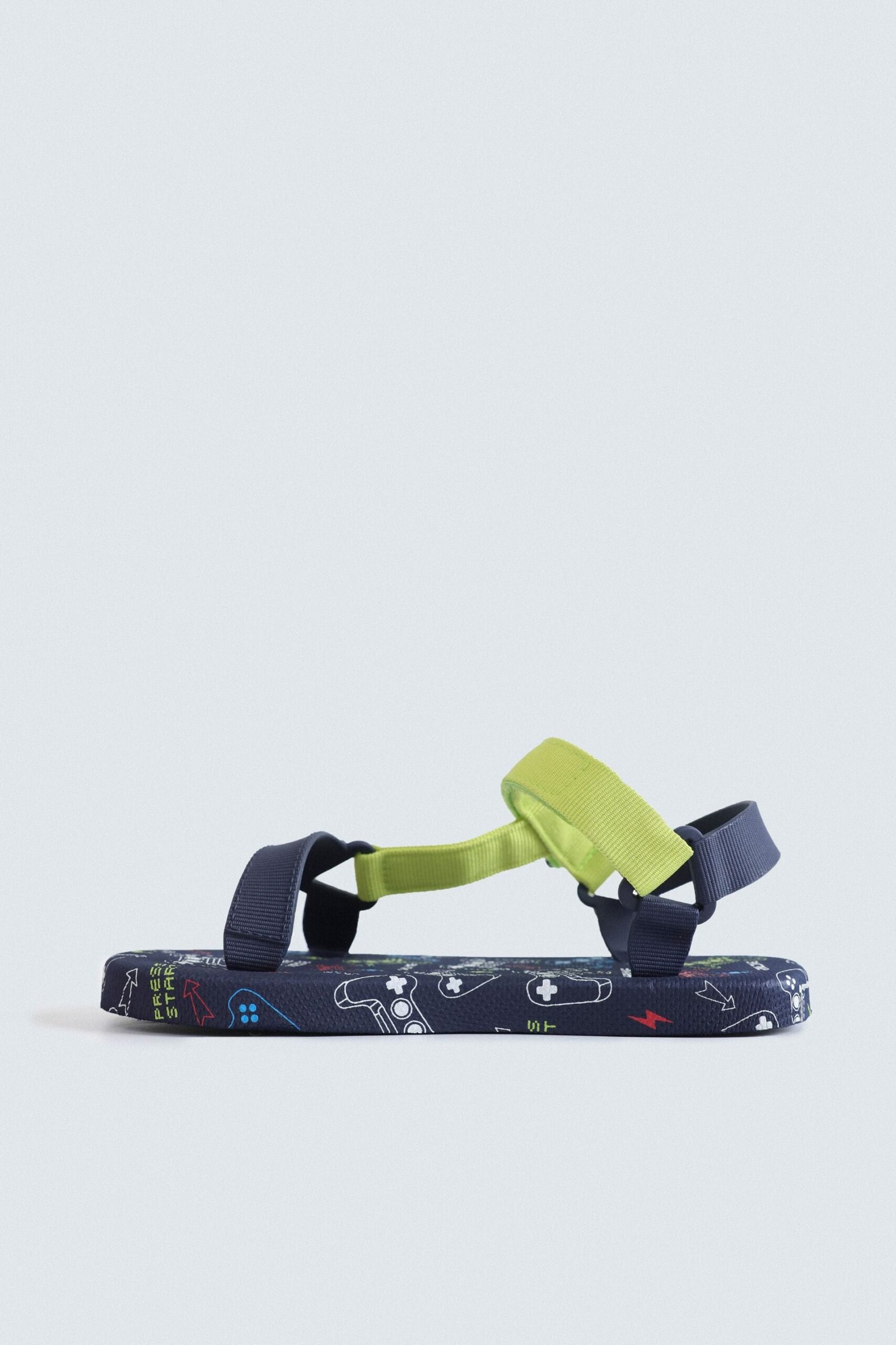 Color Block Strap Sandals - Image 11