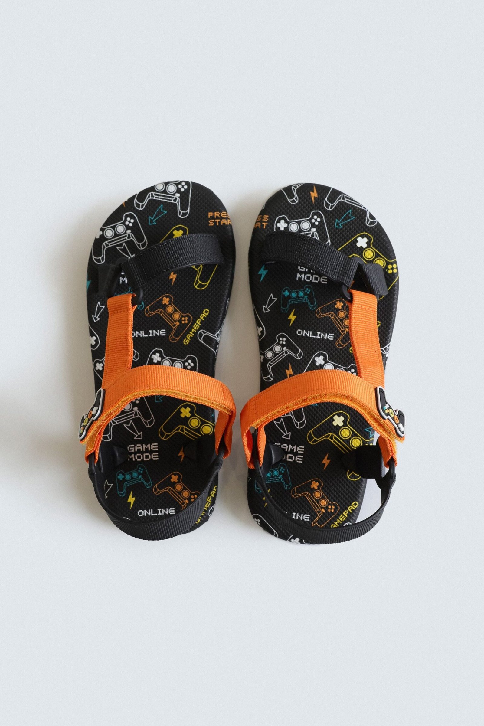Color Block Strap Sandals - Image 2
