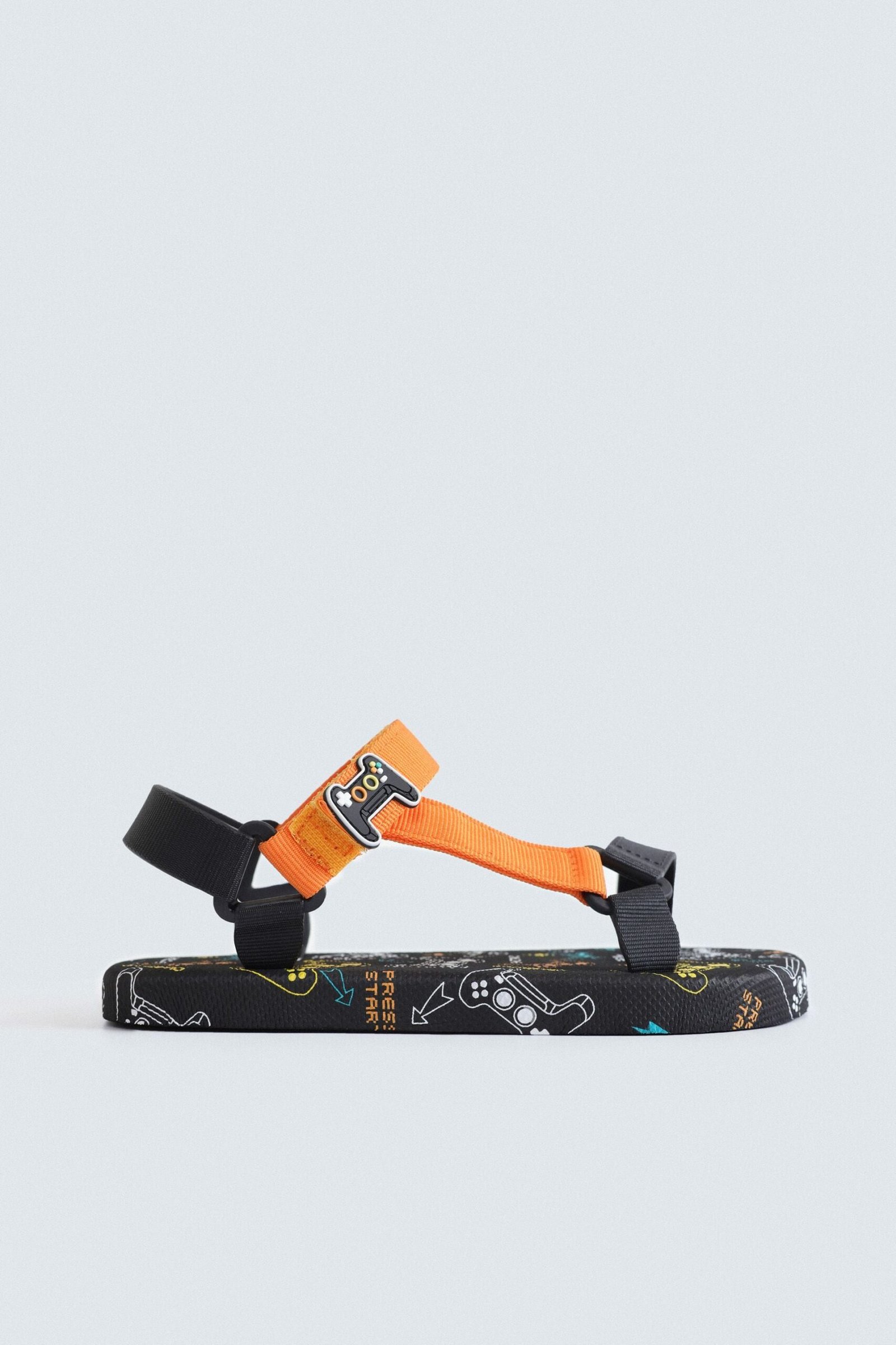 Color Block Strap Sandals