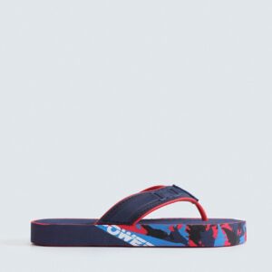 Contrast Rubber Flip Flops