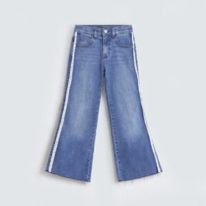 Boot Cut Jeans With Lace Detail