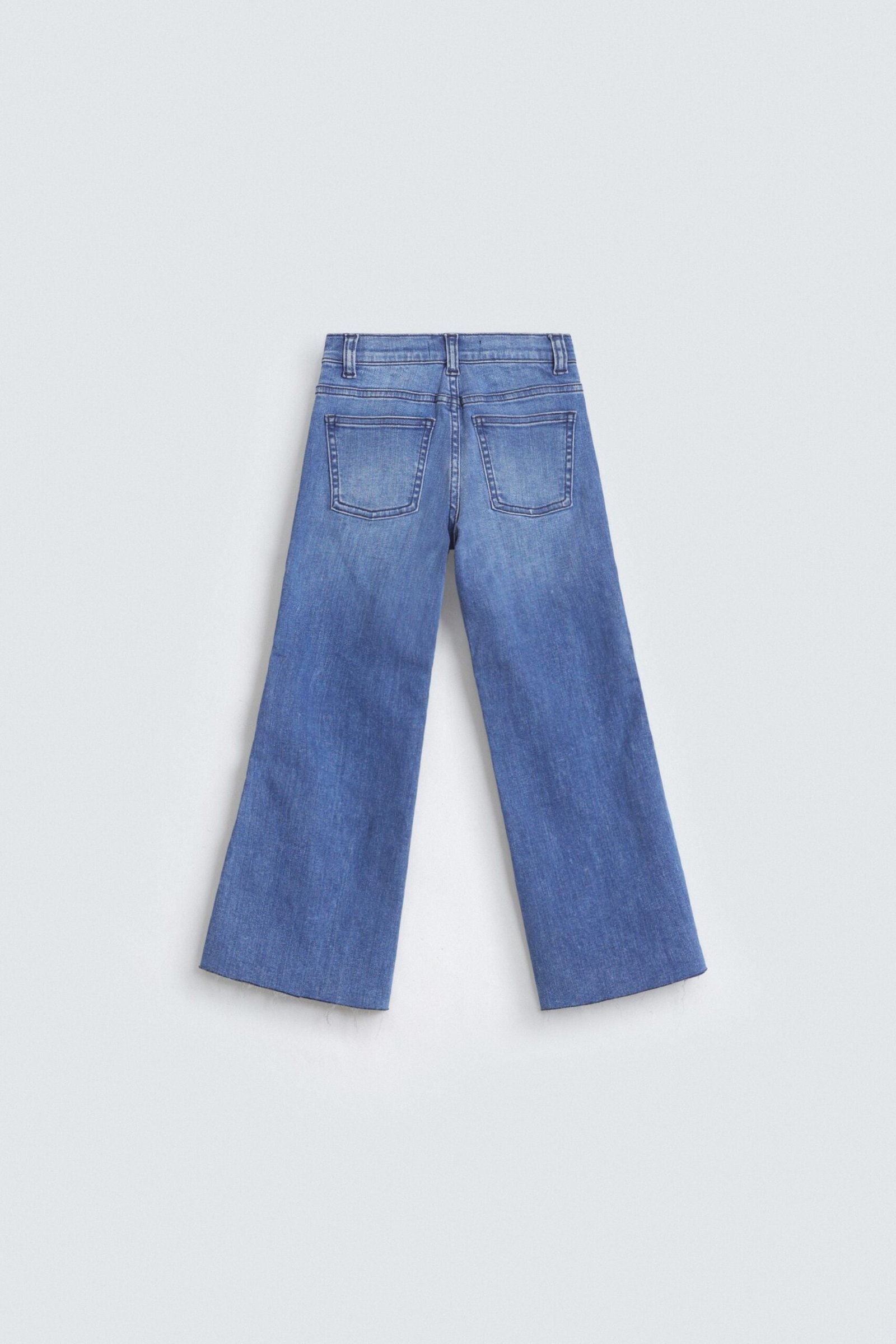 Boot Cut Jeans With Lace Detail - Image 4