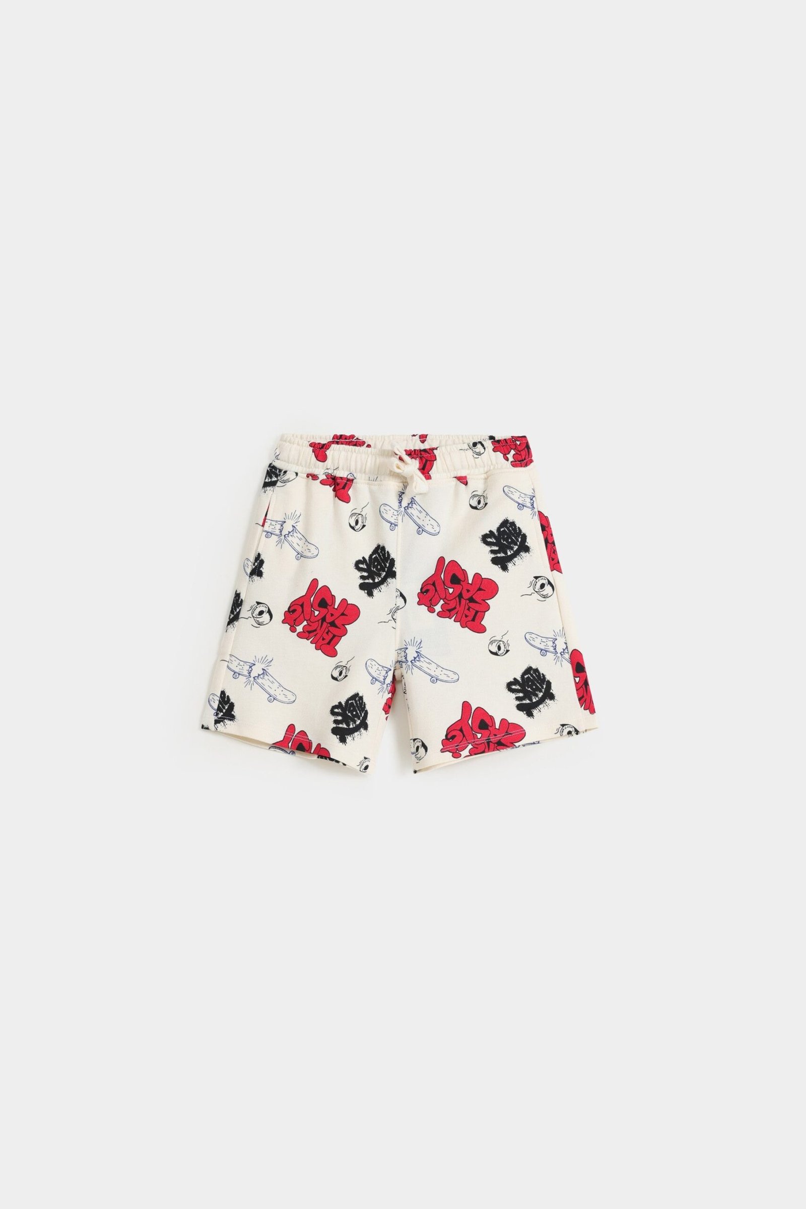 Skate Print Knit Shorts - Image 4