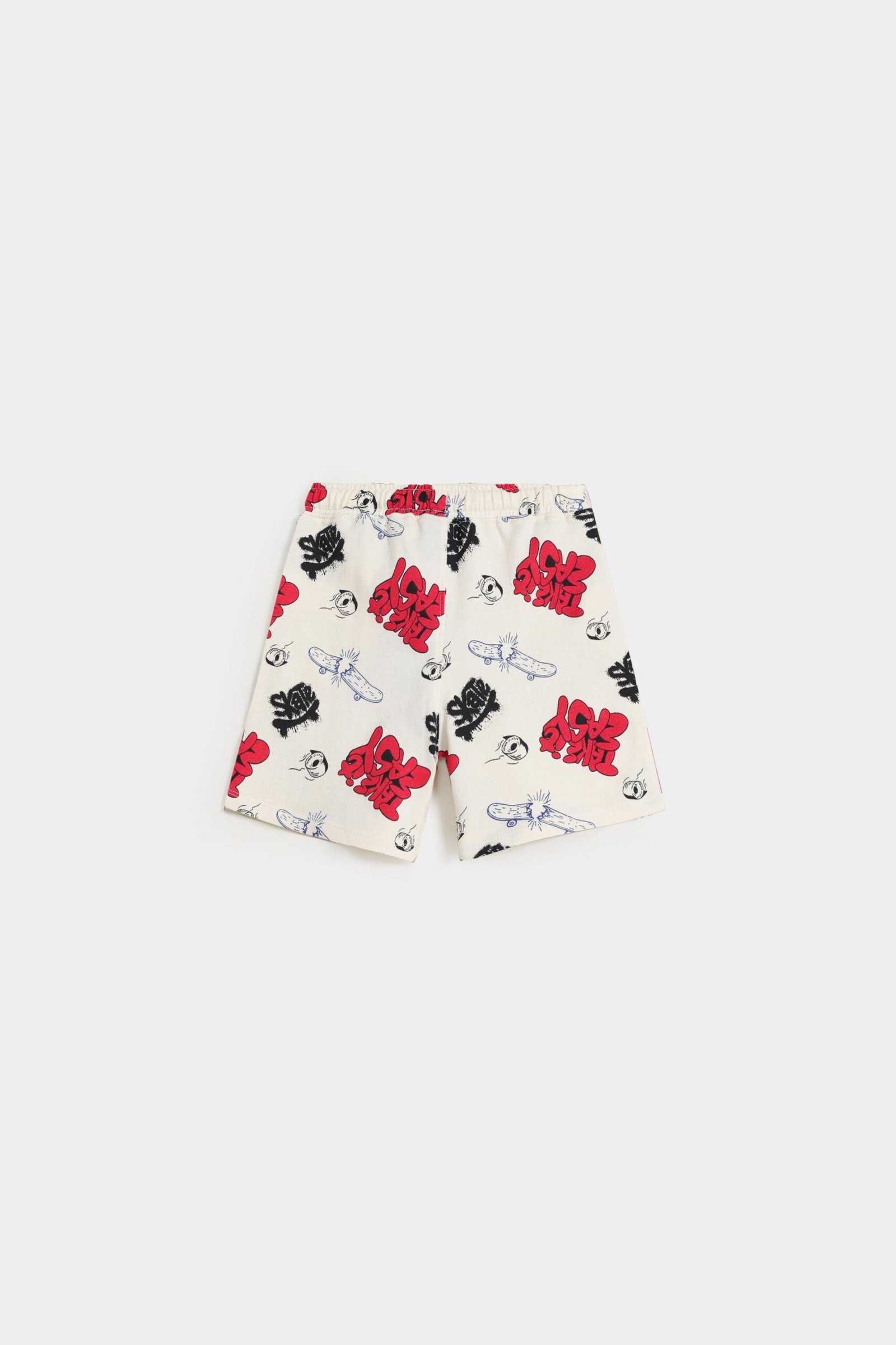 Skate Print Knit Shorts - Image 6