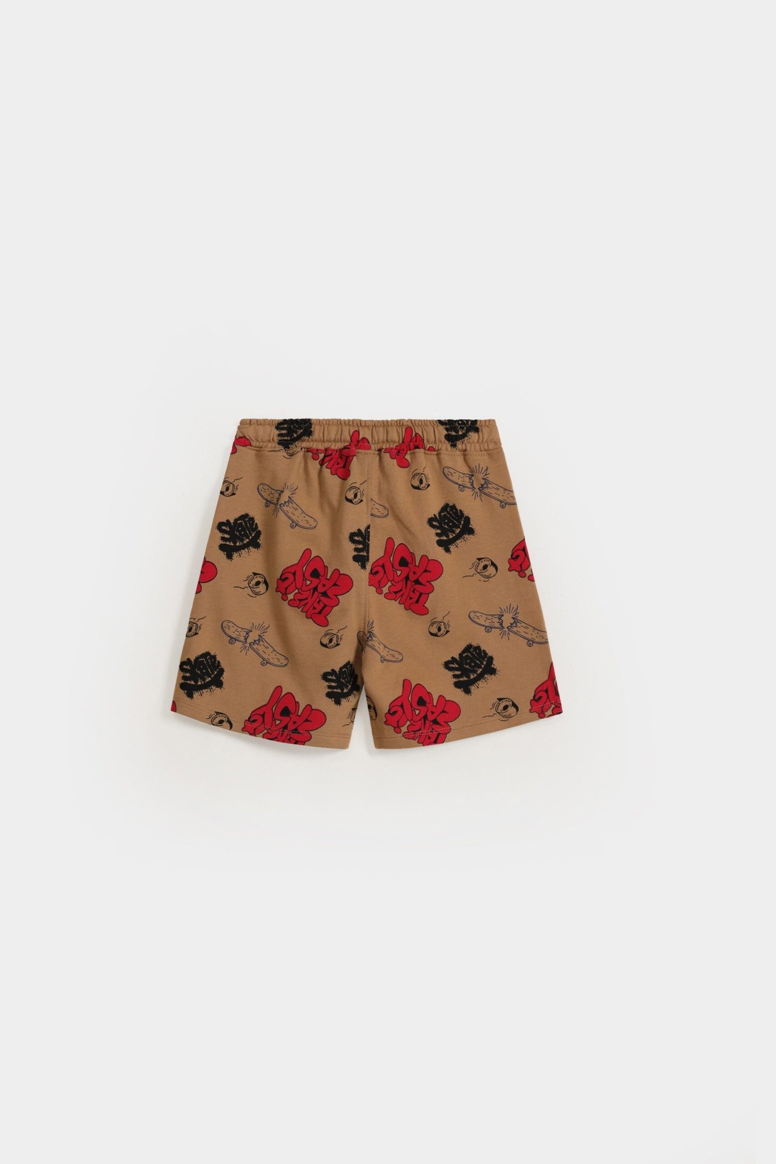 Skate Print Knit Shorts - Image 3