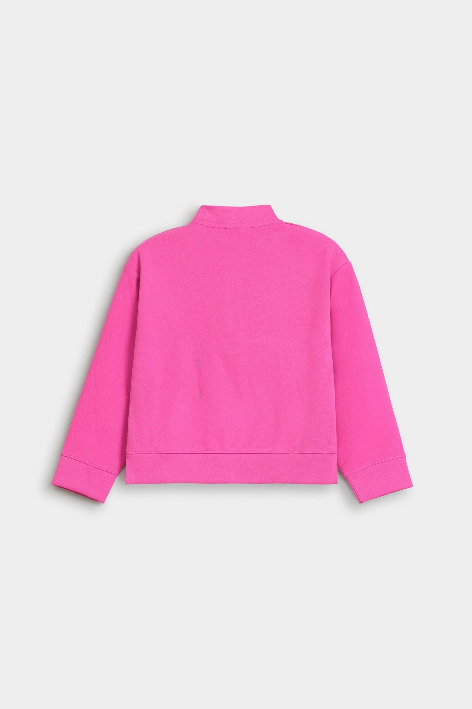 Graphic Quarter Zip-Up Sweatshirt - Image 3
