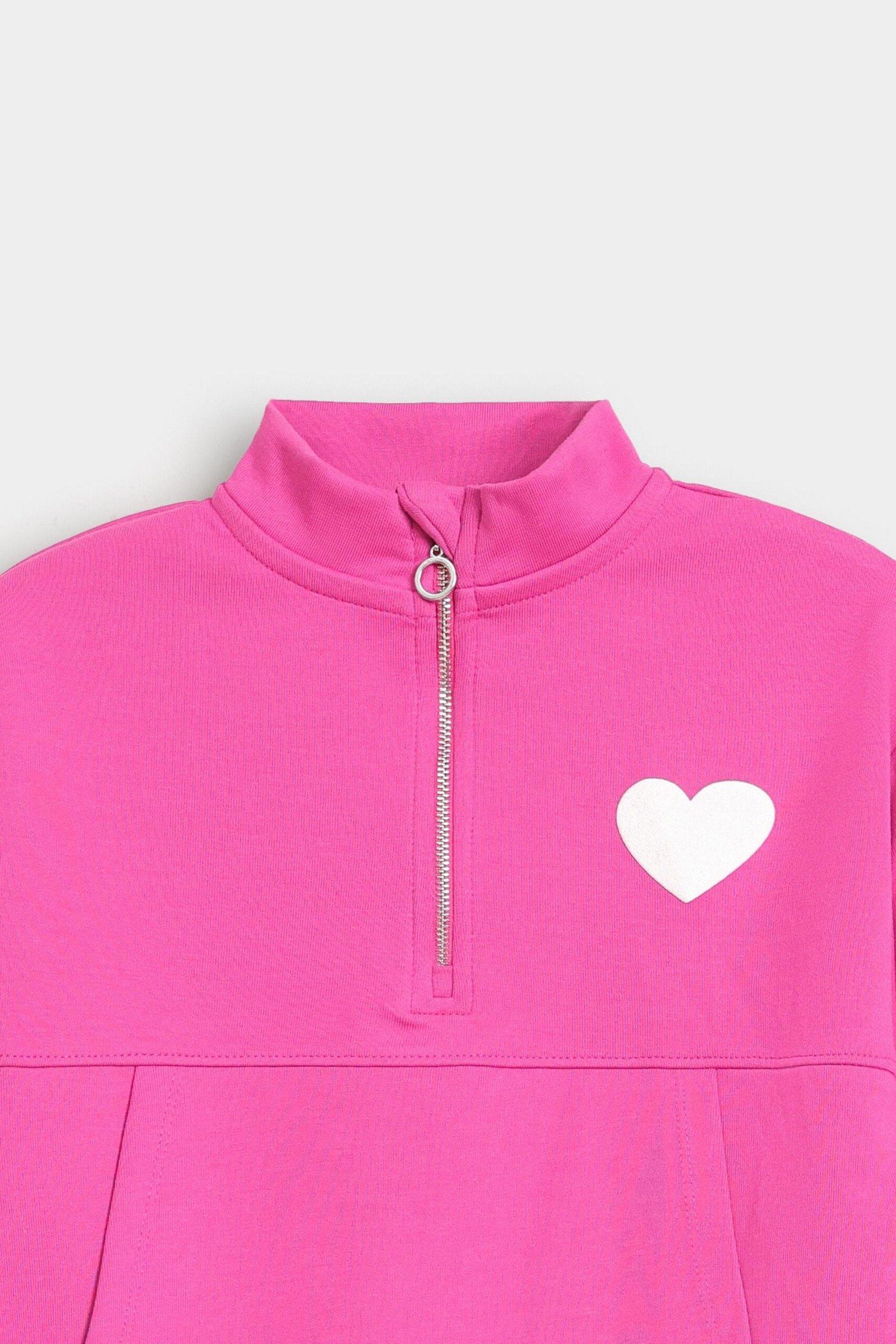Graphic Quarter Zip-Up Sweatshirt - Image 2