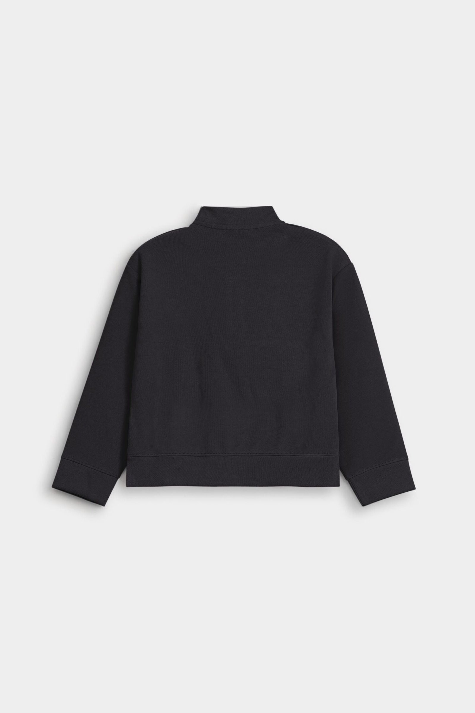 Graphic Quarter Zip-Up Sweatshirt - Image 9