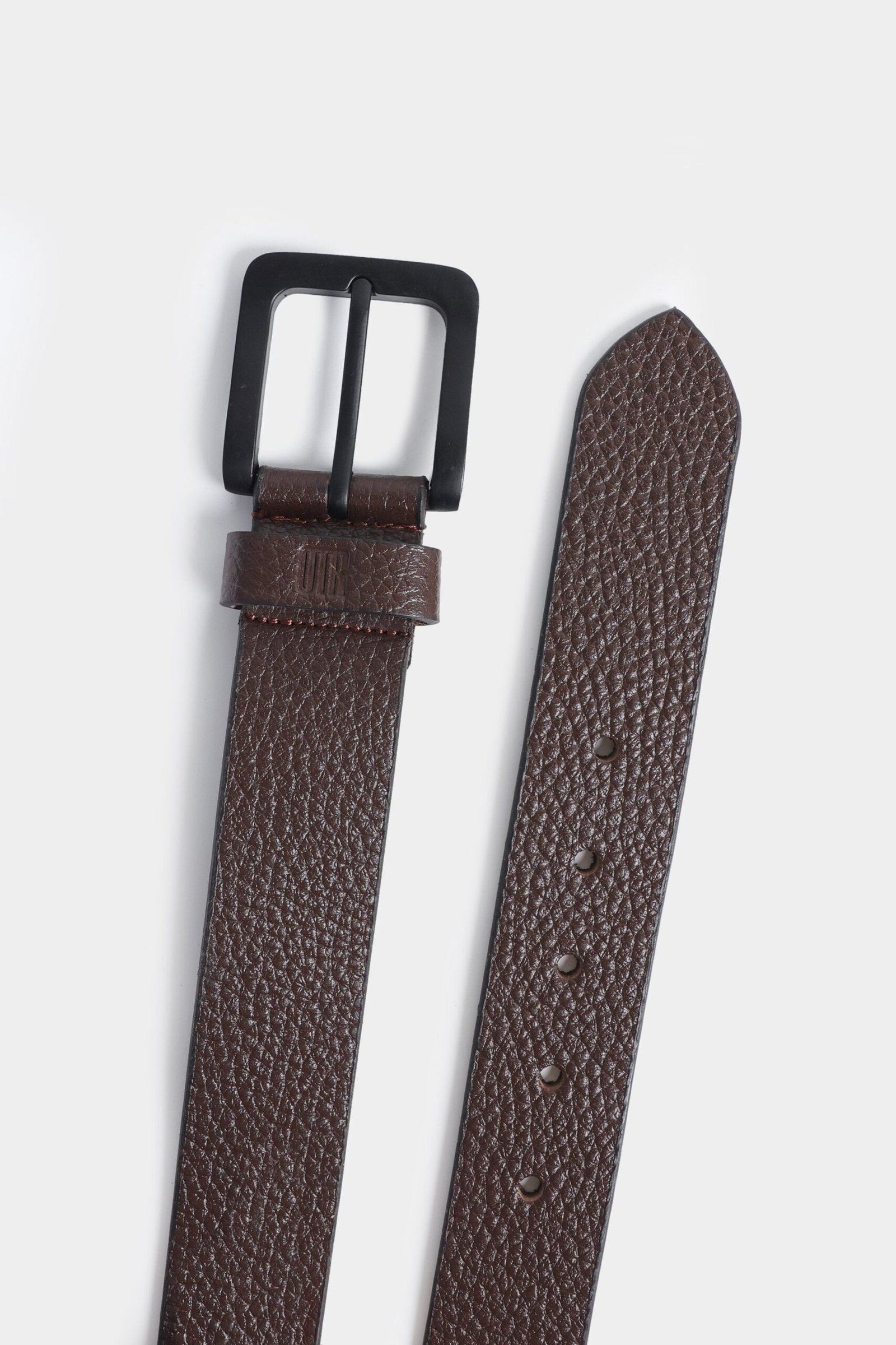 Textured Leather Belt - Image 2